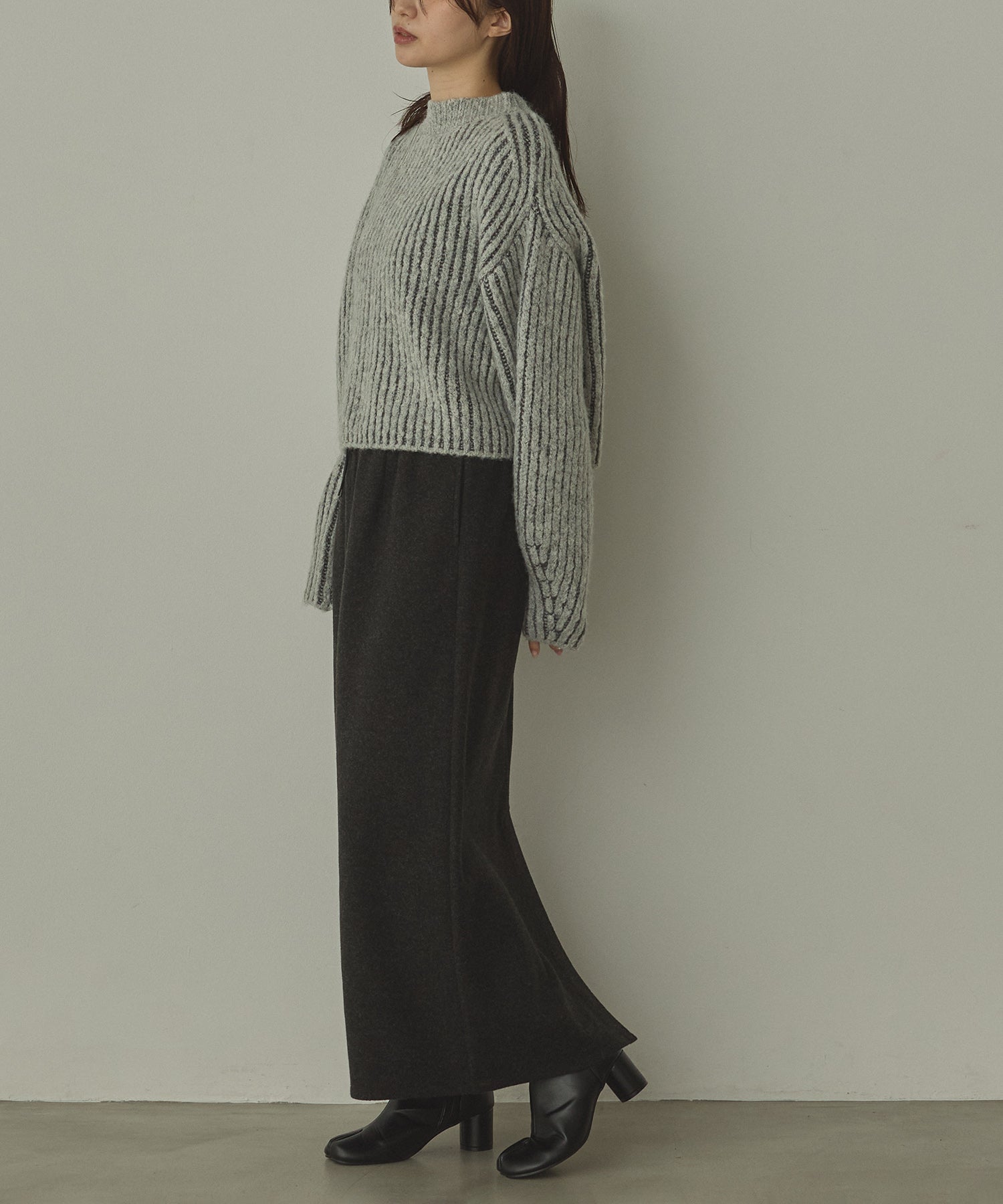 KNIT SEW NARROW SKIRT