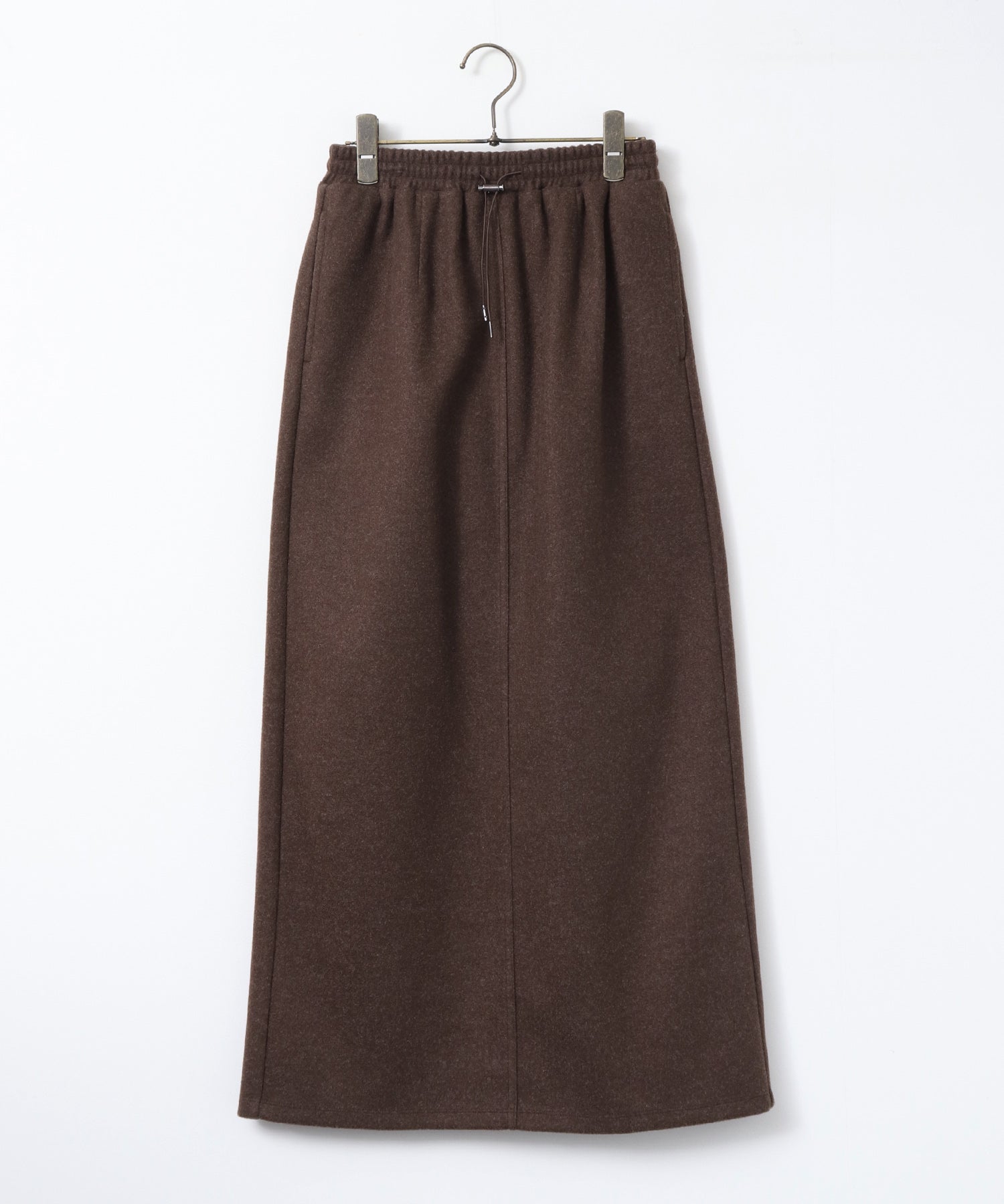 圧縮ニットソー ナロースカート