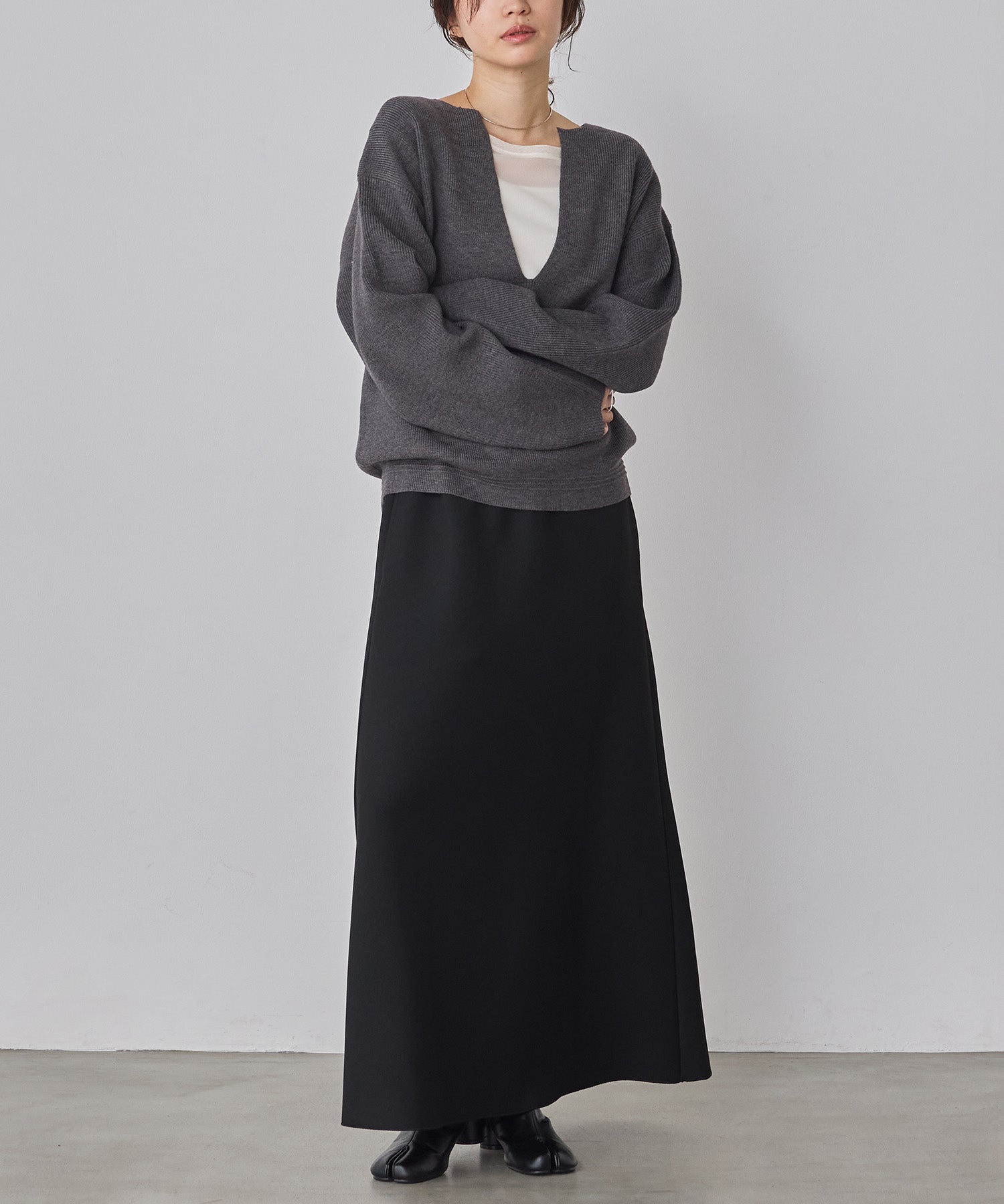 LIGHT CARDBOARD FLARE SKIRT