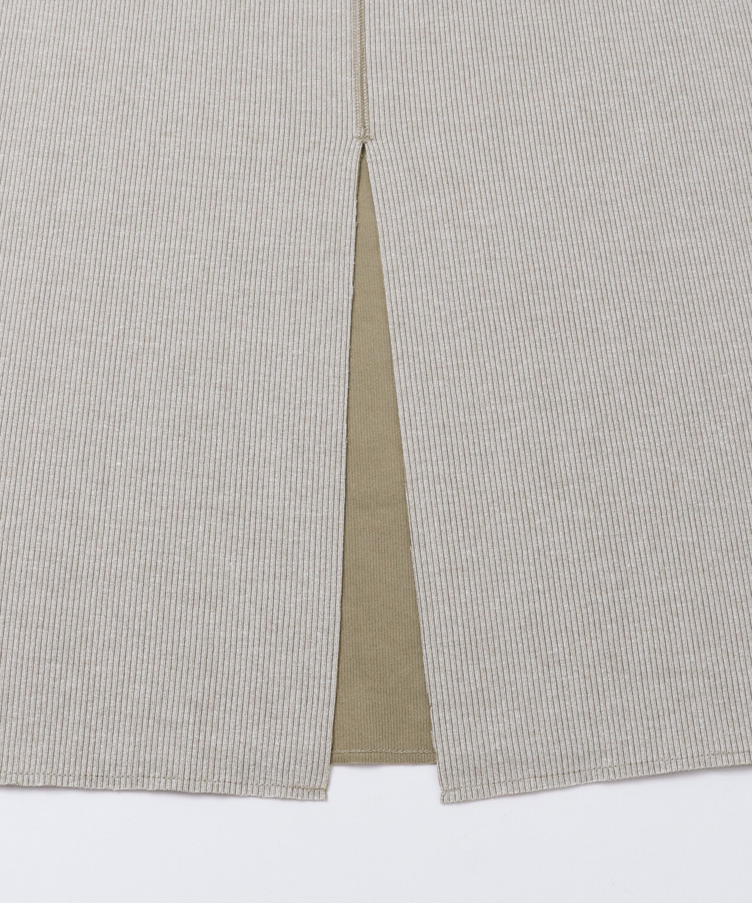 REVERSIBLE RIBBED TIGHT SKIRT