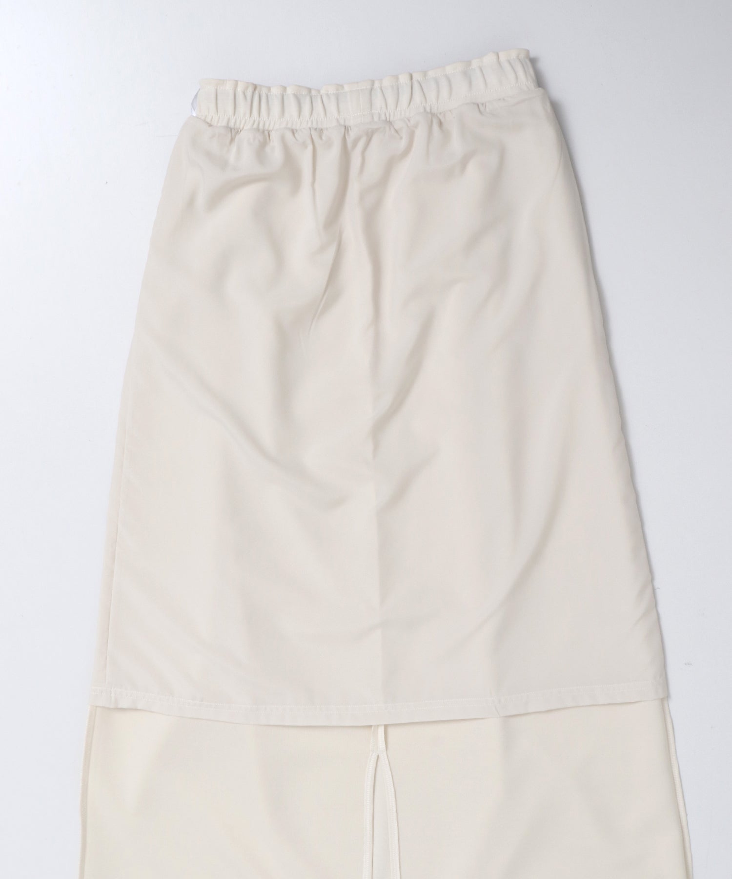 SOFT-TEXTURED CARDBOARD LONG SKIRT