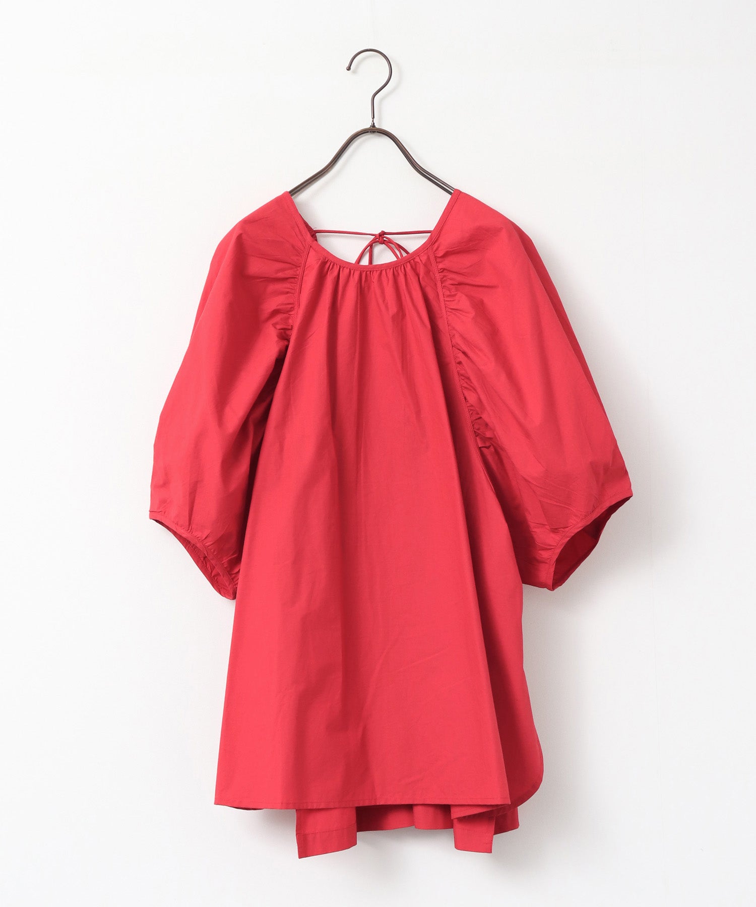 《PRE-ORDER》BACK-OPEN OVERSIZED BLOUSE