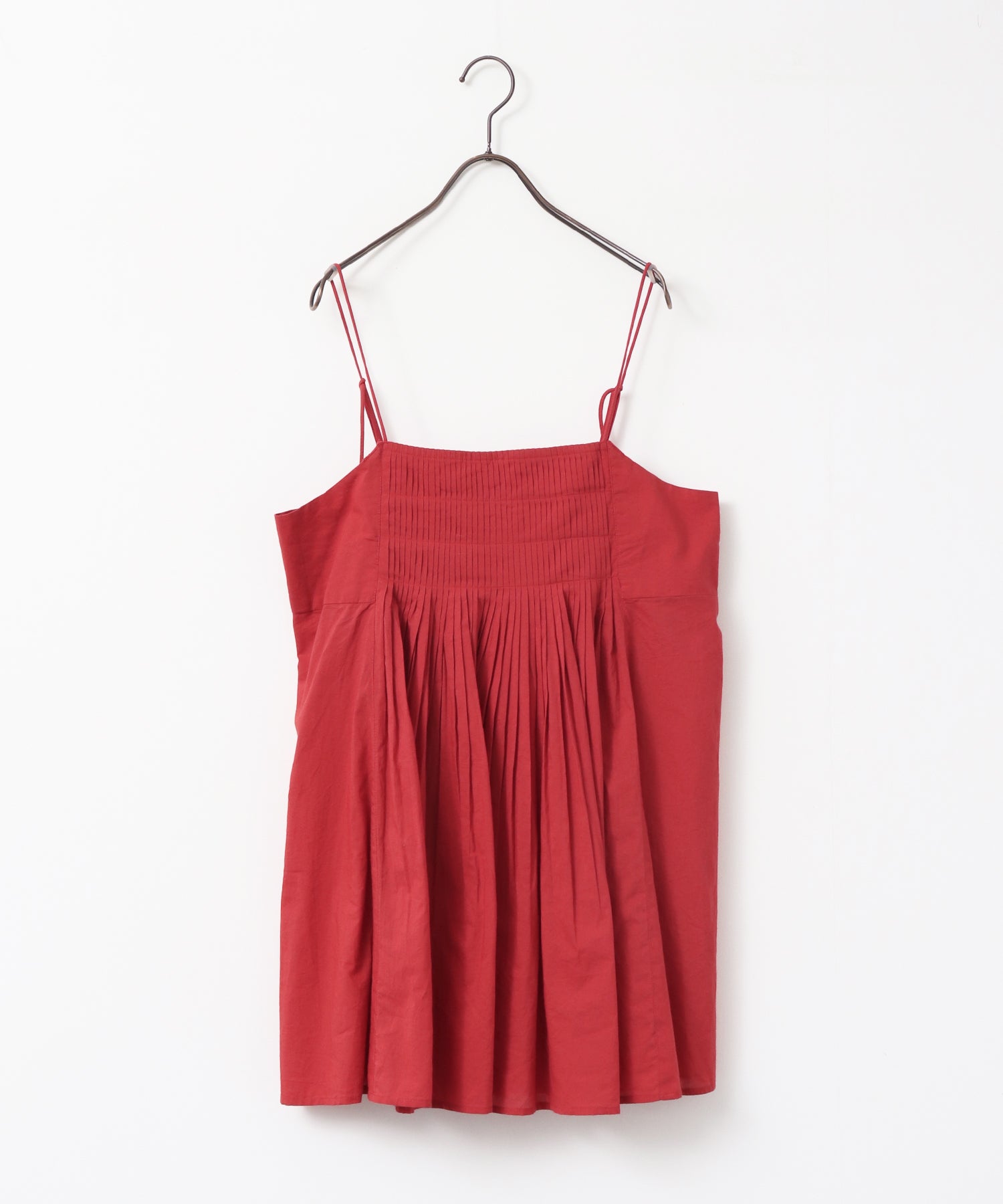 TUCKED-GATHERED OVERSIZED CAMISOLE