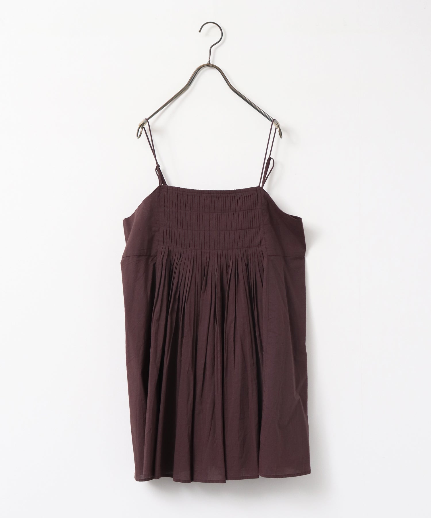 TUCKED-GATHERED OVERSIZED CAMISOLE