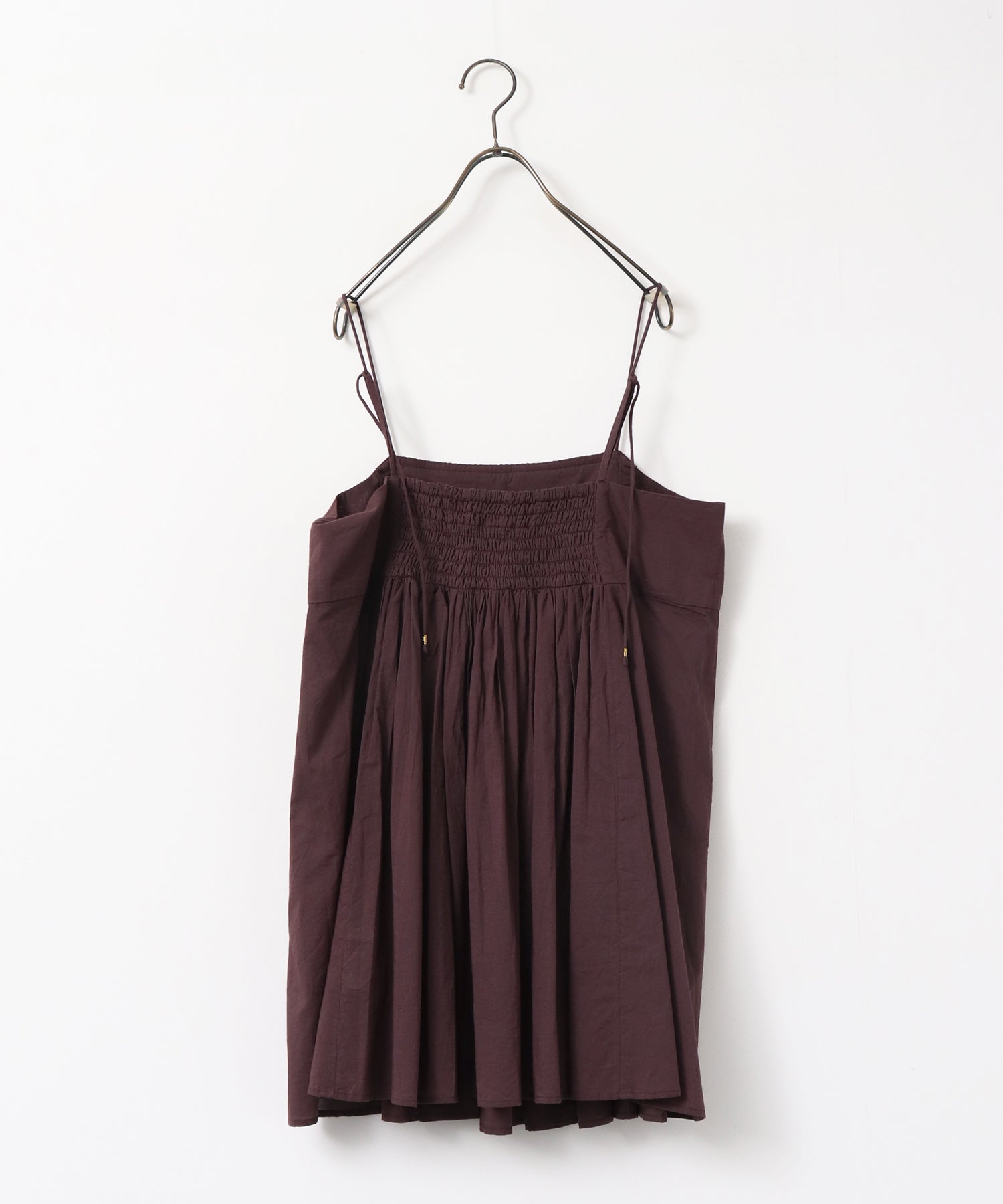 TUCKED-GATHERED OVERSIZED CAMISOLE