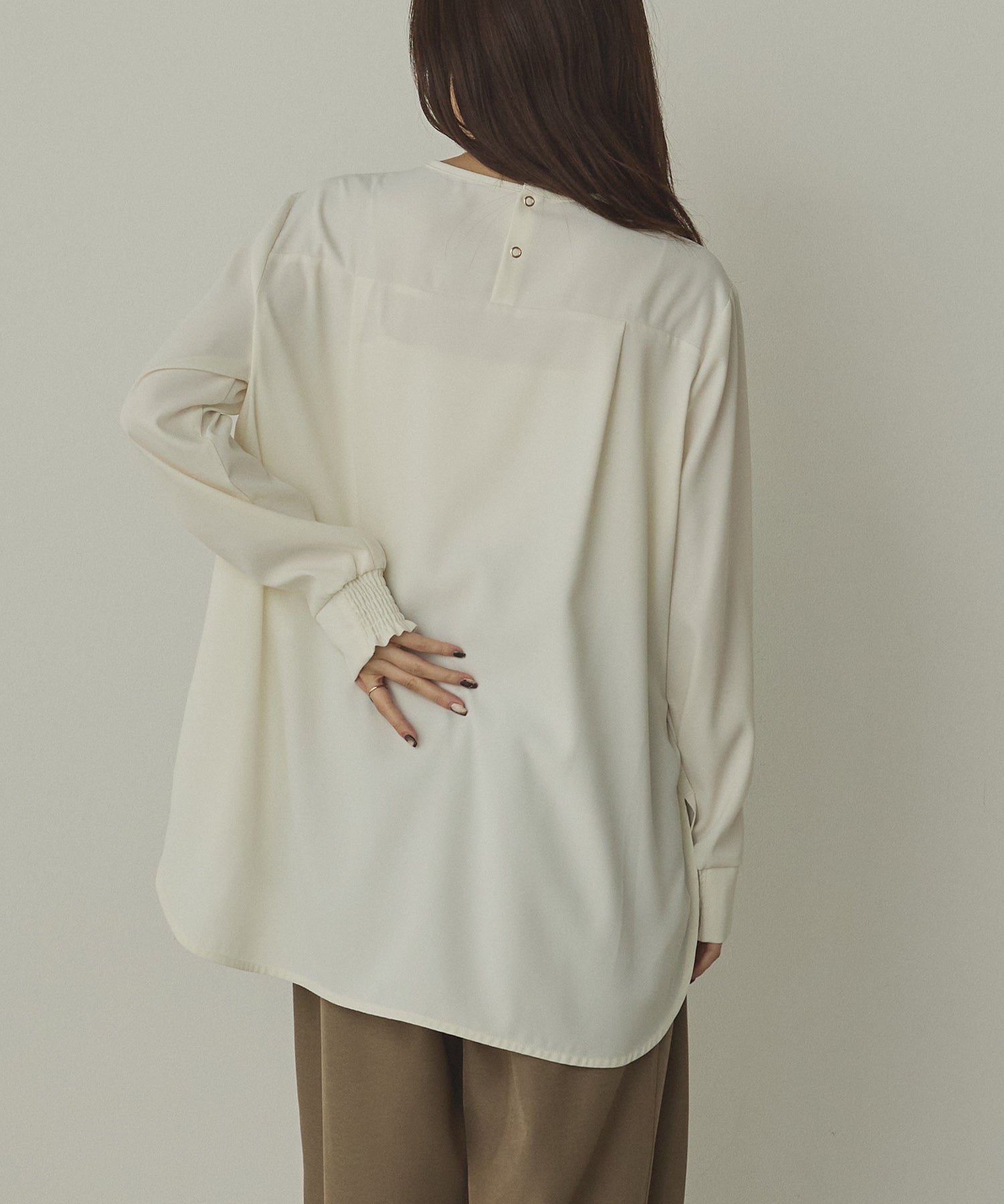 ストレッチジョーゼット 万能ブラウス