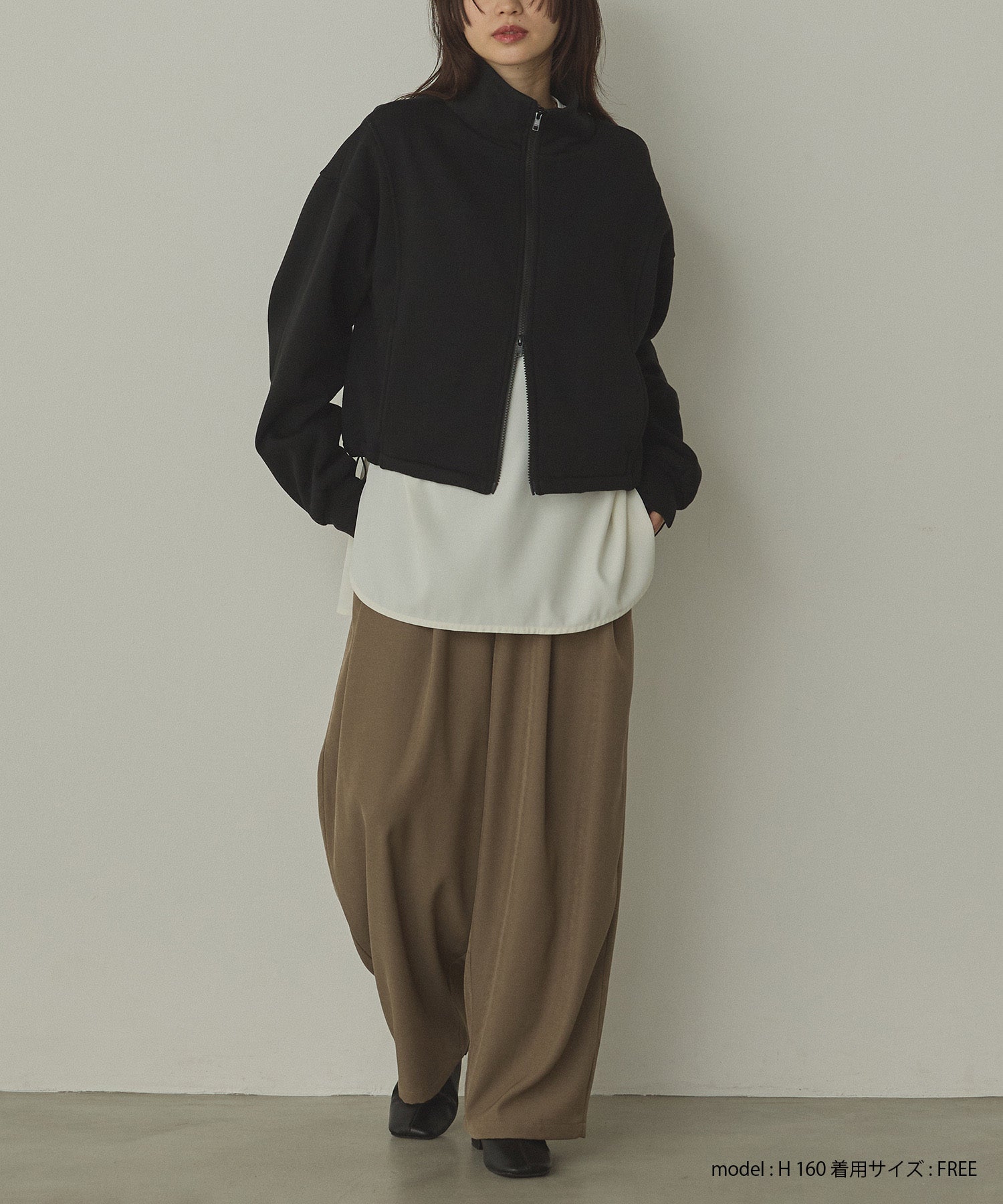 ストレッチジョーゼット 万能ブラウス