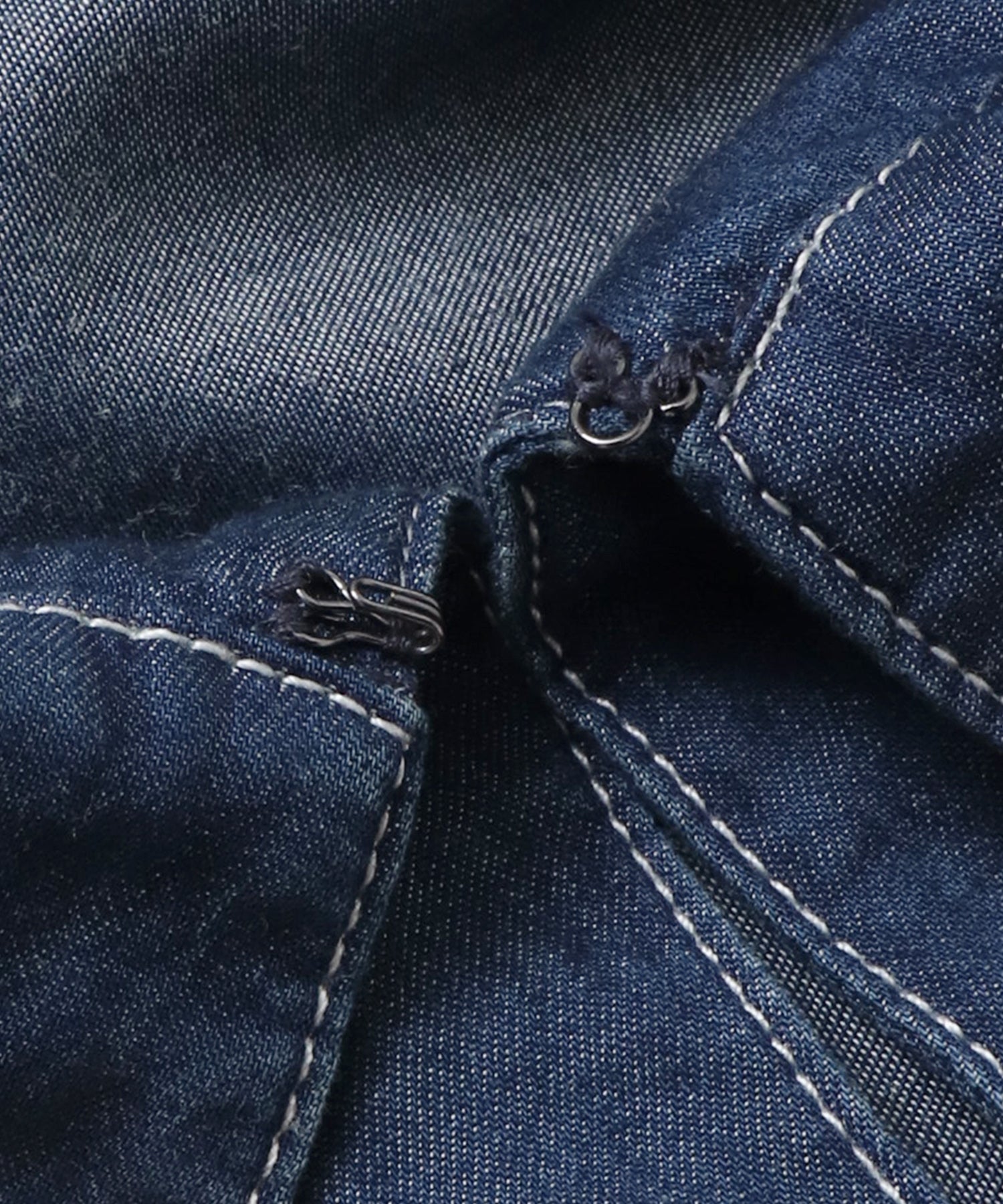 BROAD/TENCEL DENIM SKIPPER SHIRT