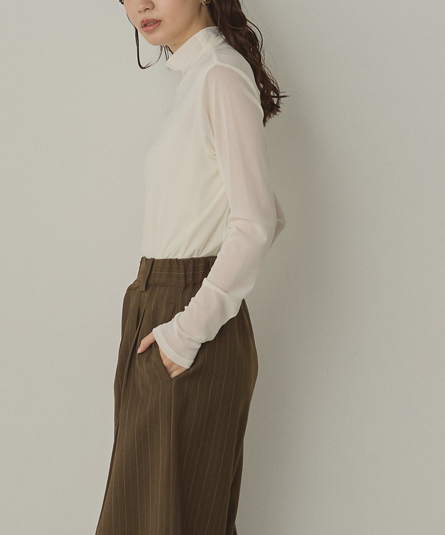 POWER NET TURTLE SHEER TOPS