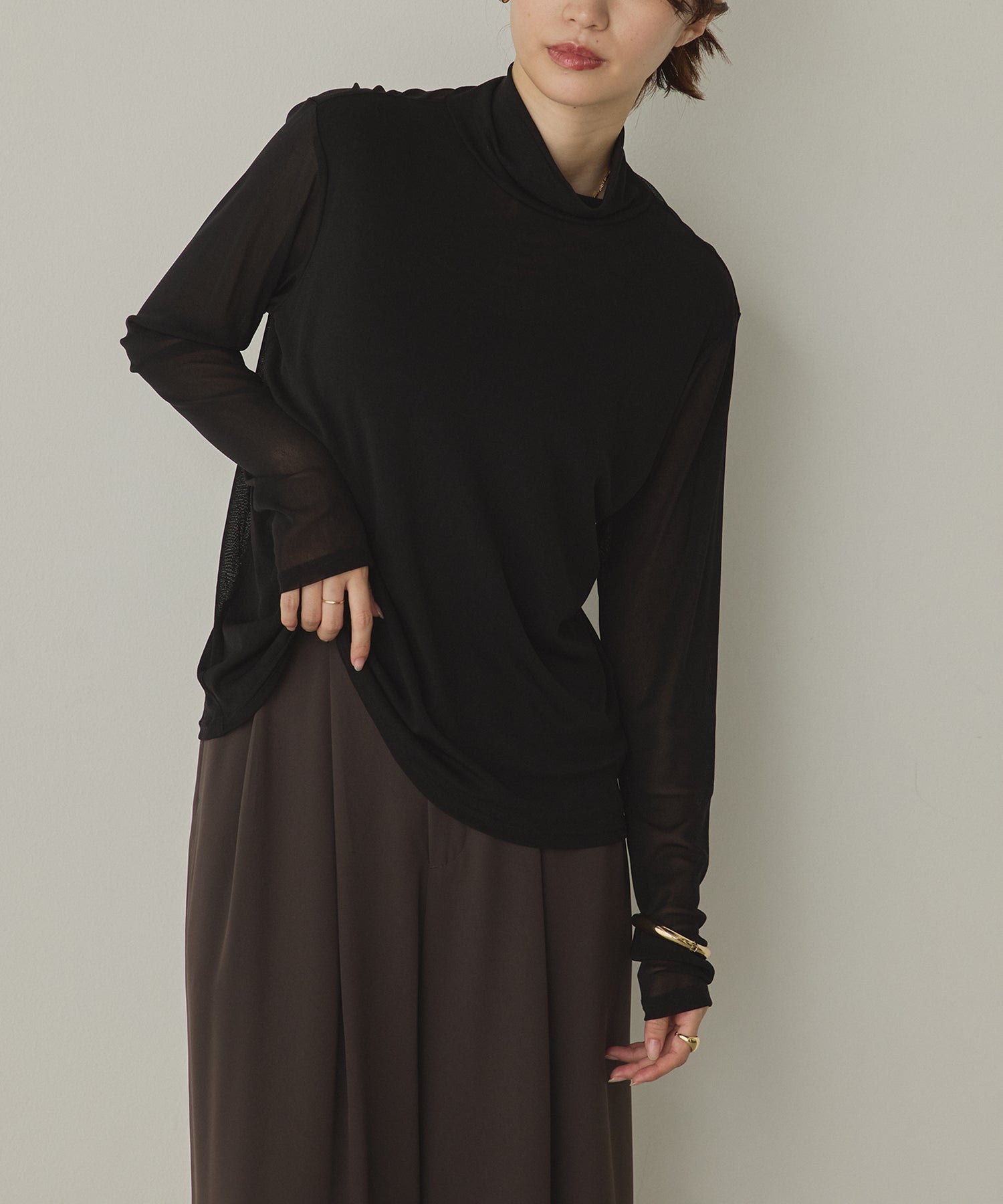 【新色追加】パワーネット タートルシアートップス