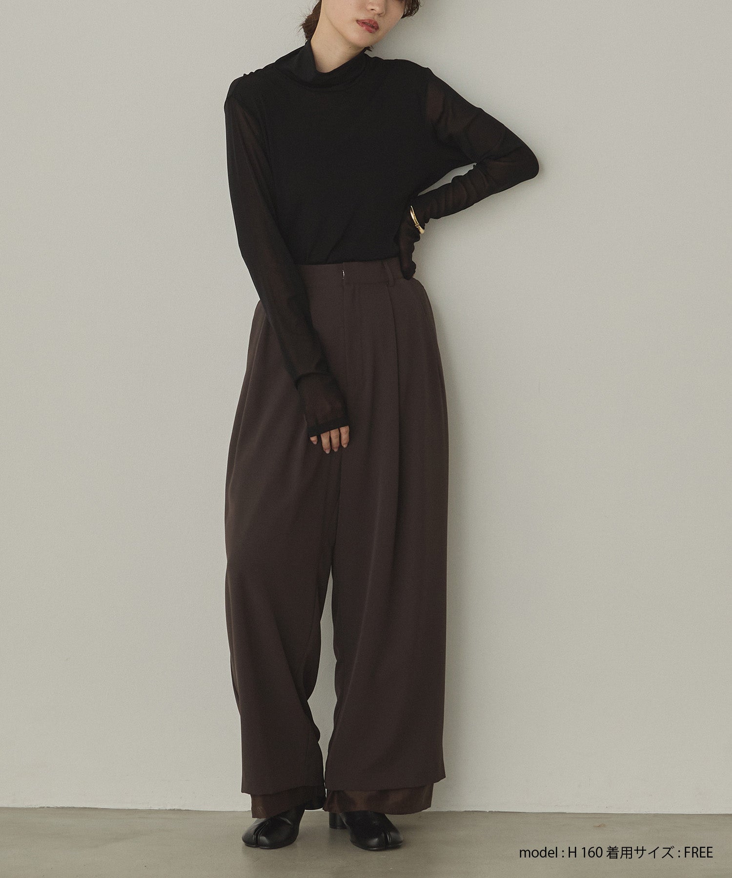 【新色追加】パワーネット タートルシアートップス