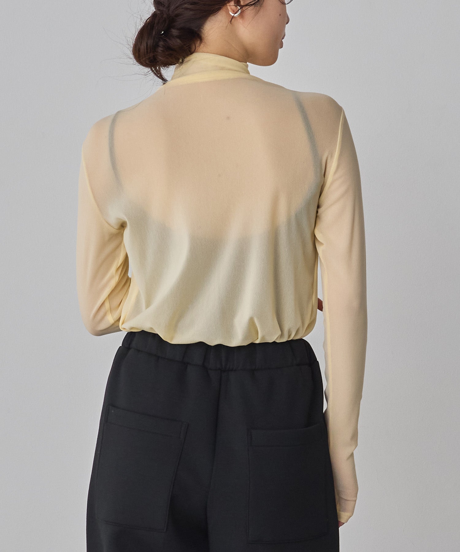 POWER NET TURTLE SHEER TOPS