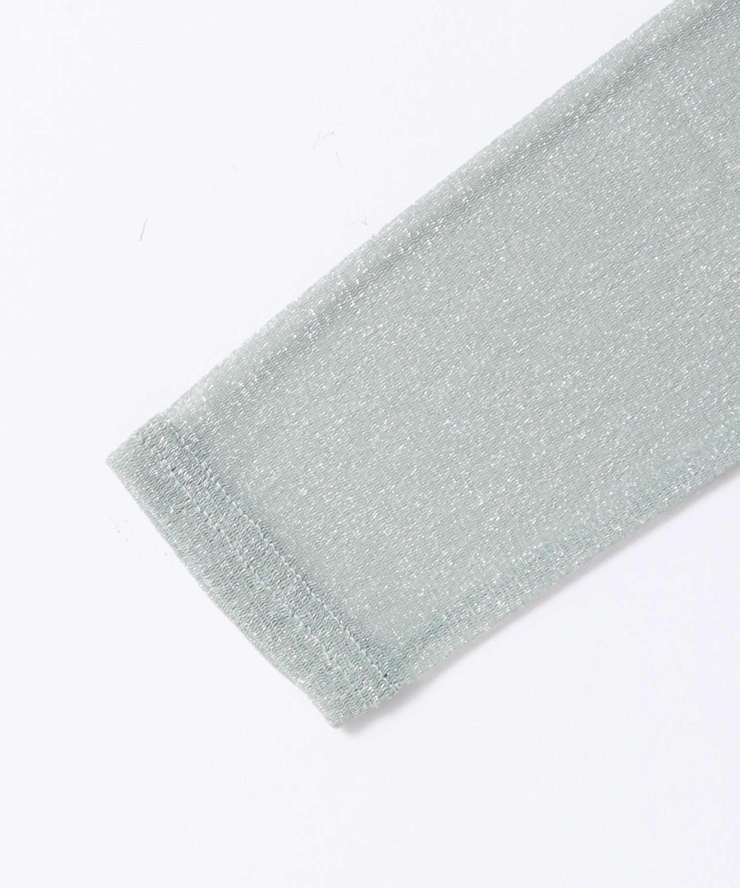 【新色追加】ラメシアー ハイネックトップス