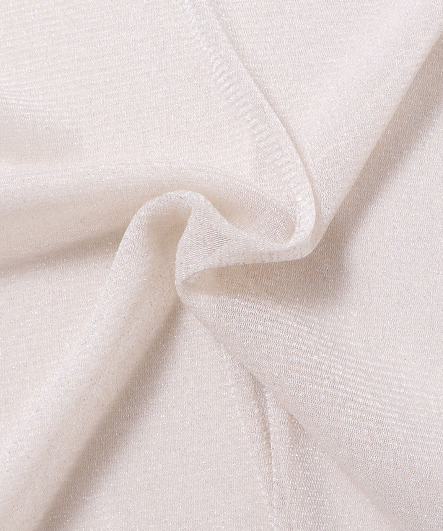 【新色追加】ラメシアー ハイネックトップス