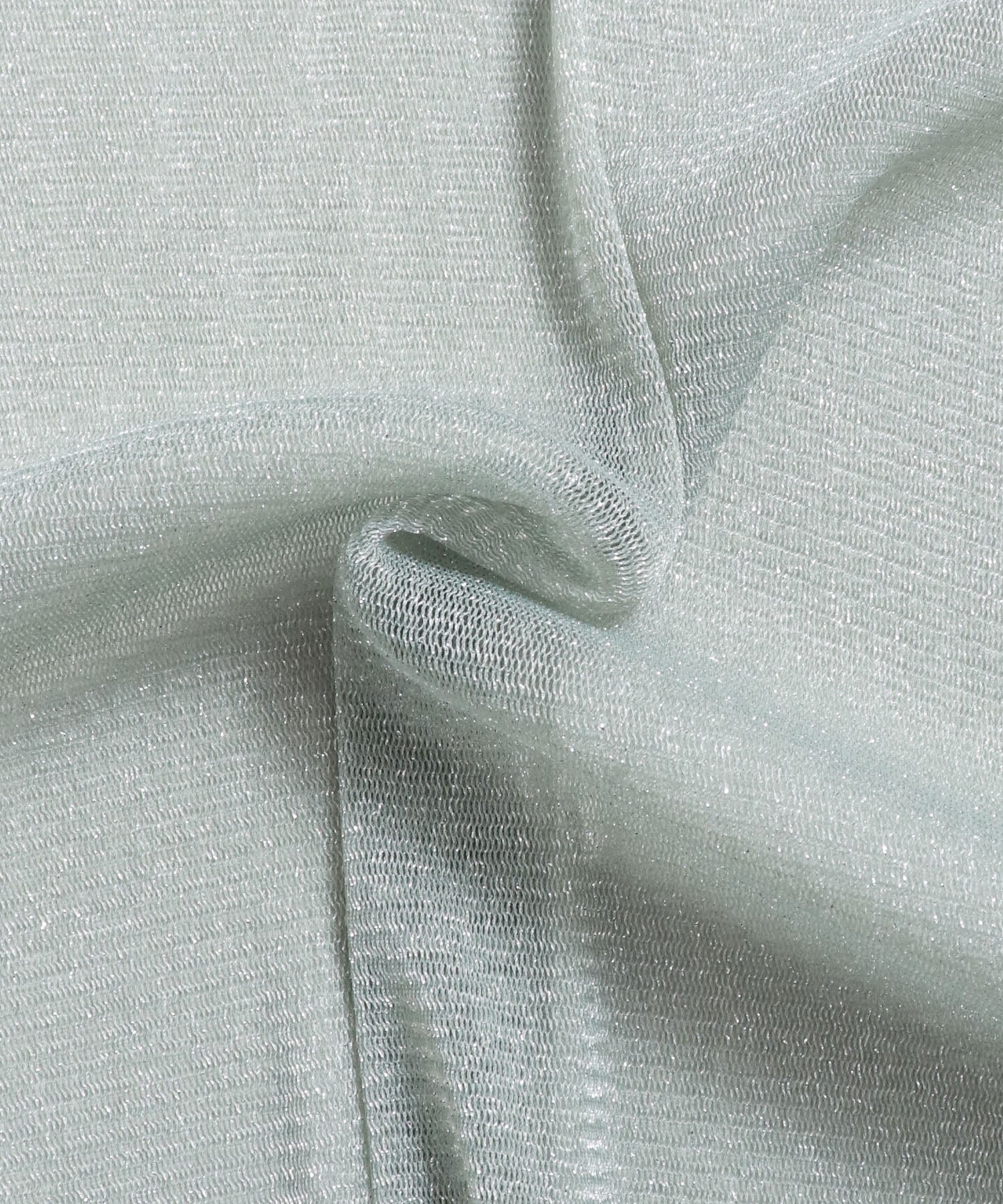 【新色追加】ラメシアー ハイネックトップス