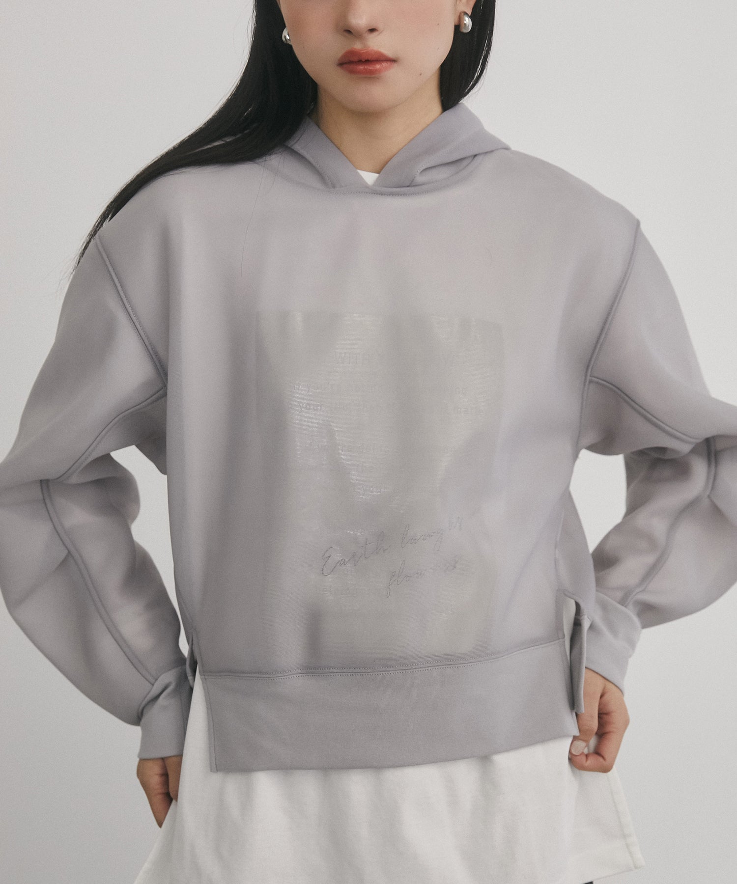 シアーダンボール パーカー