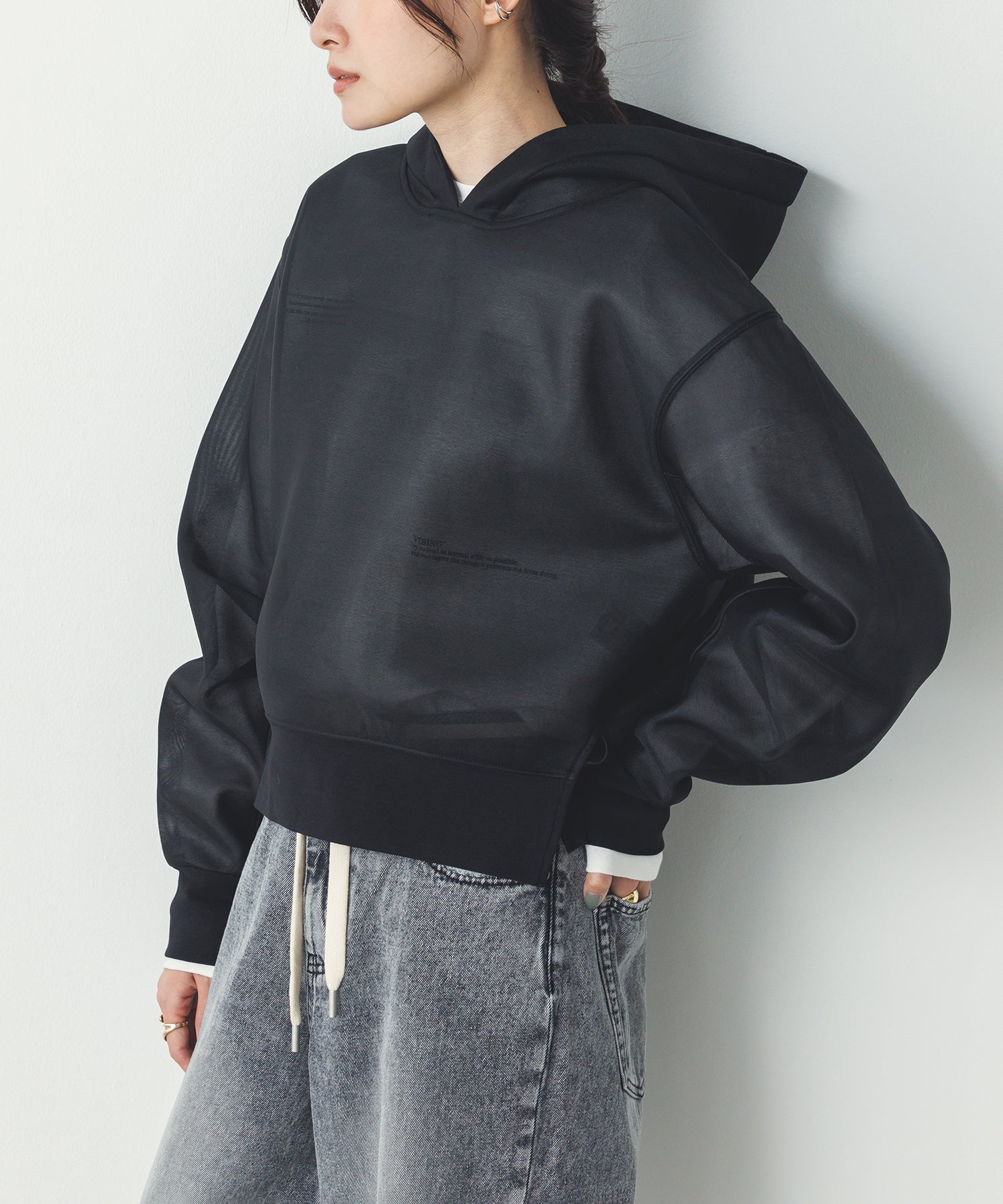 シアーダンボール パーカー