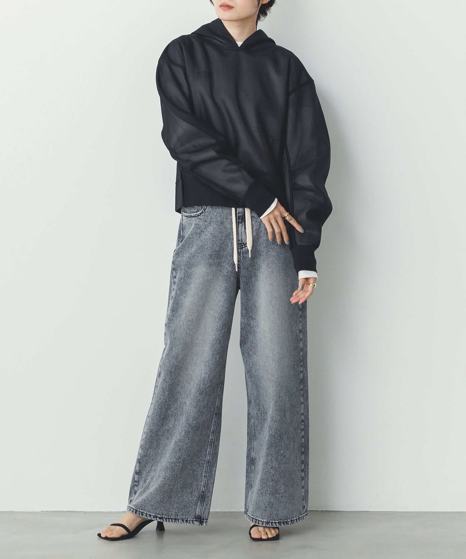 シアーダンボール パーカー