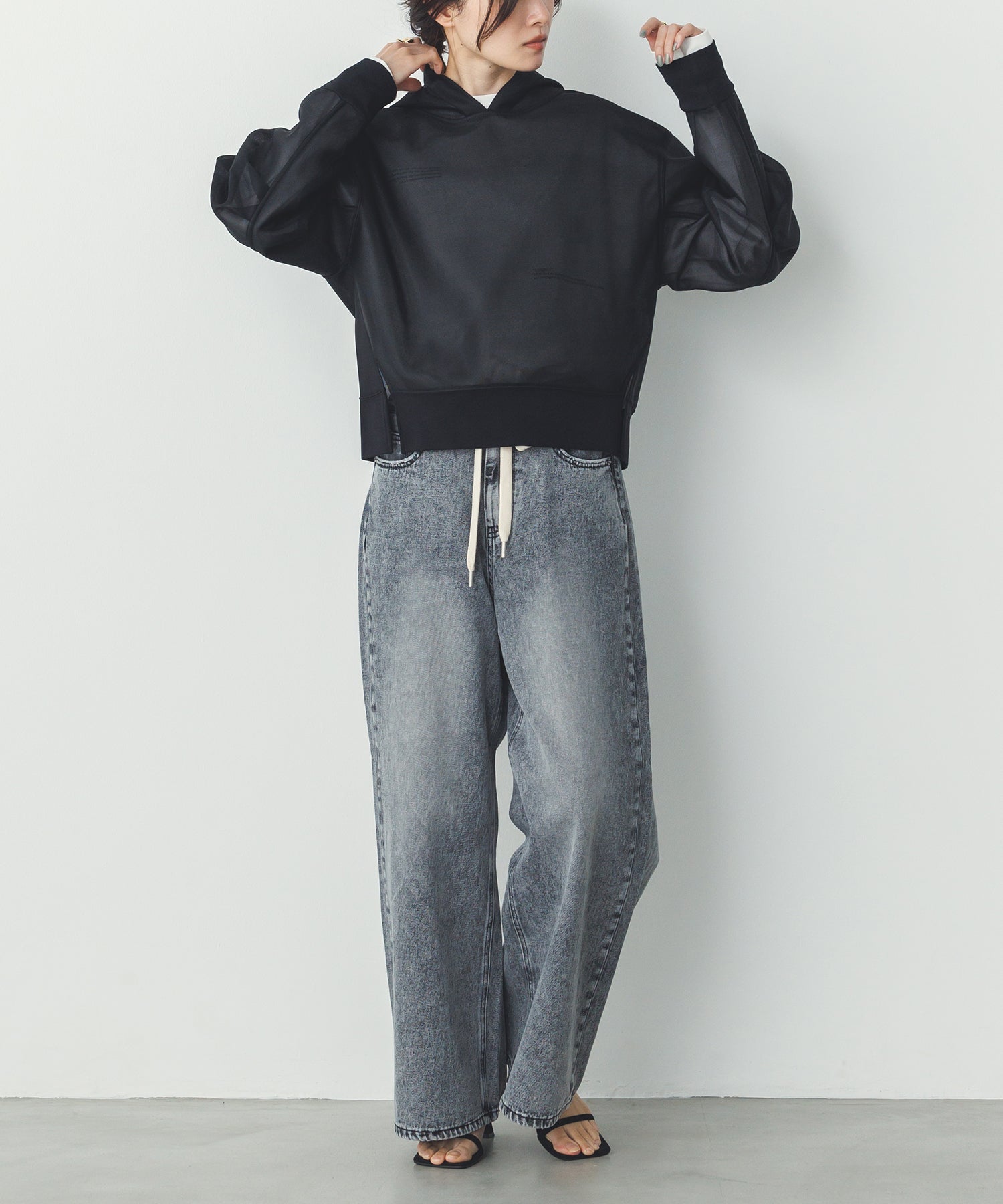 シアーダンボール パーカー