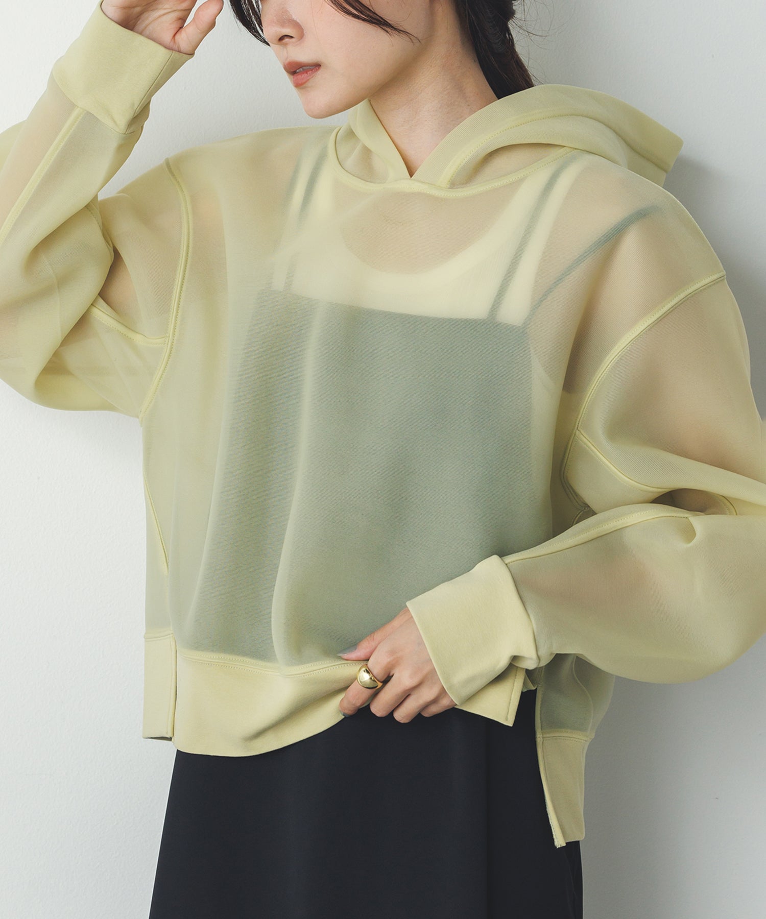 シアーダンボール パーカー