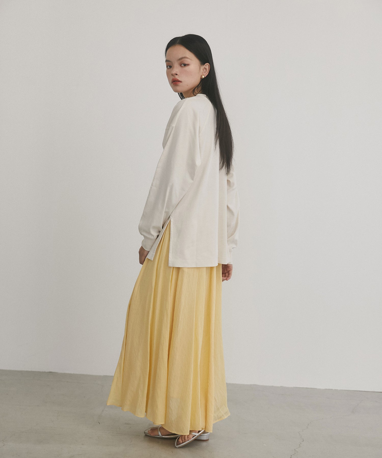 箔プリント ロンT