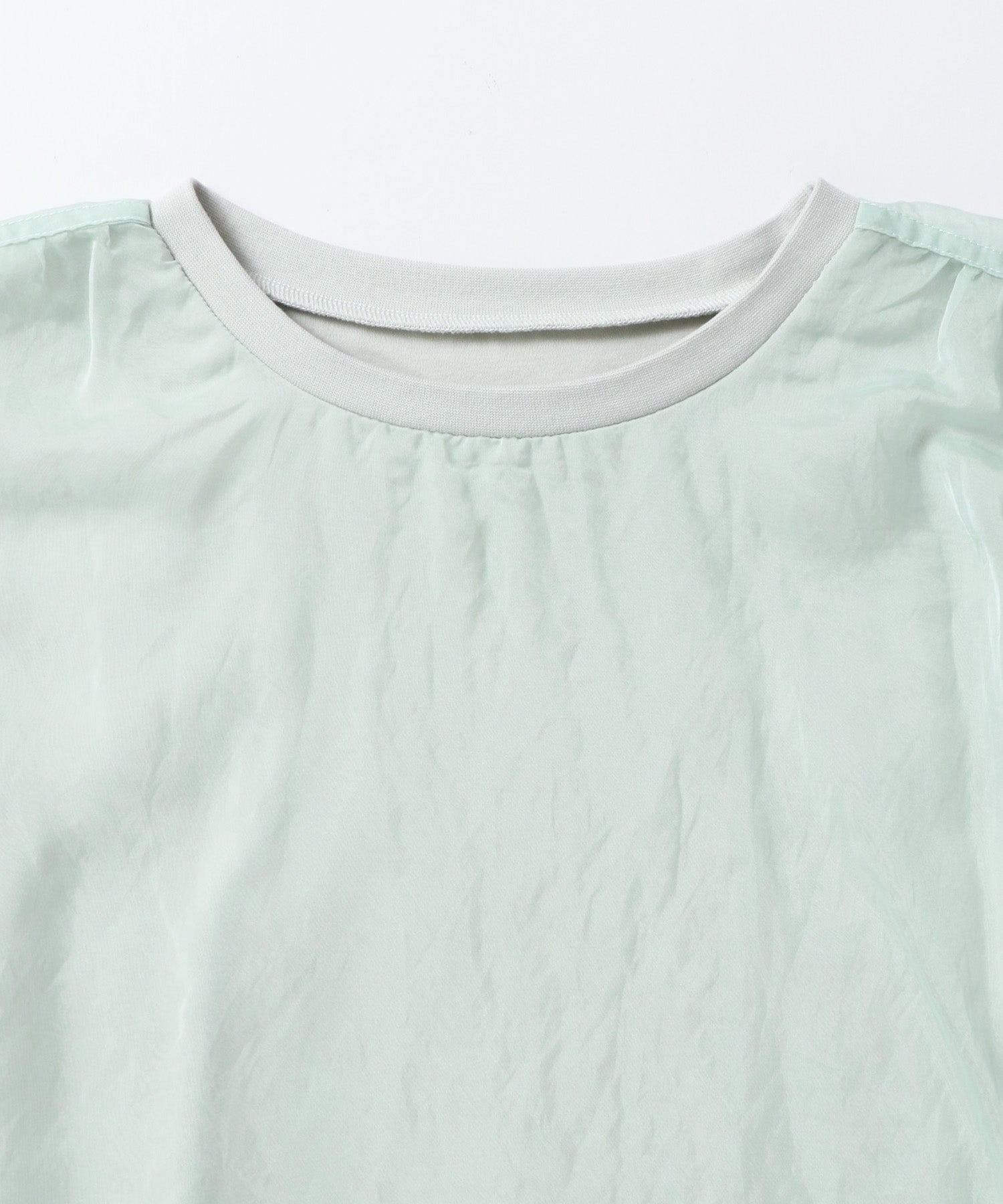 ニュアンス シアーレイヤードトップス