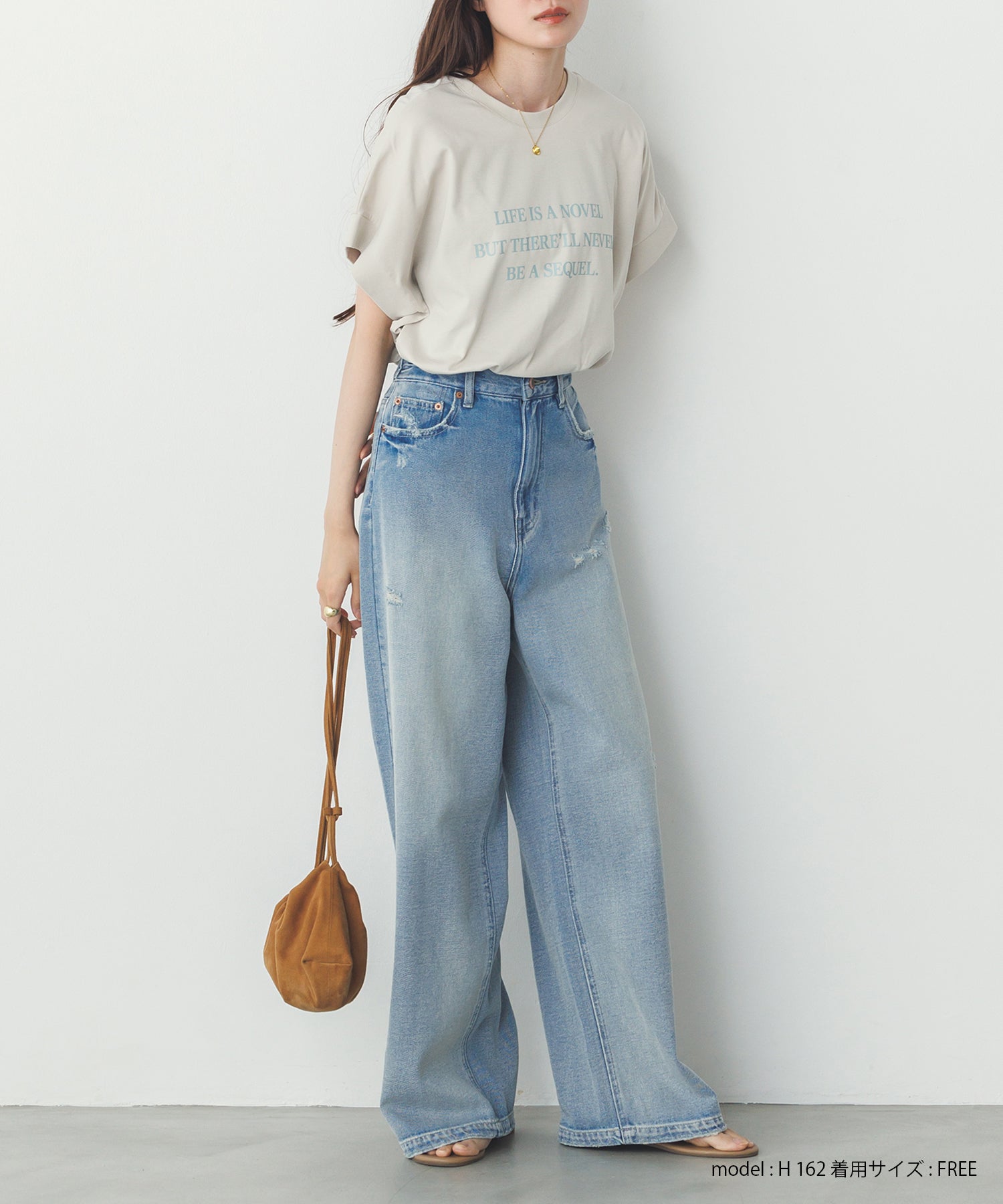 紫外線変化 ロゴTシャツ