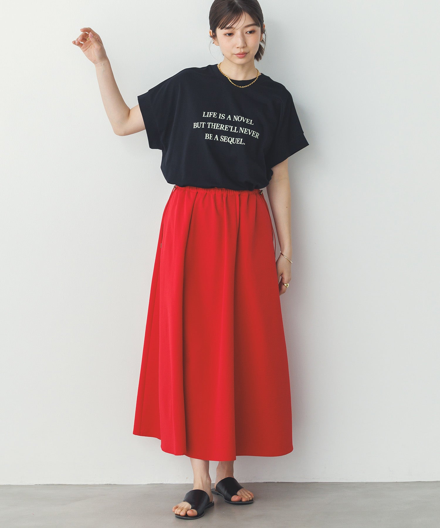 紫外線変化 ロゴTシャツ