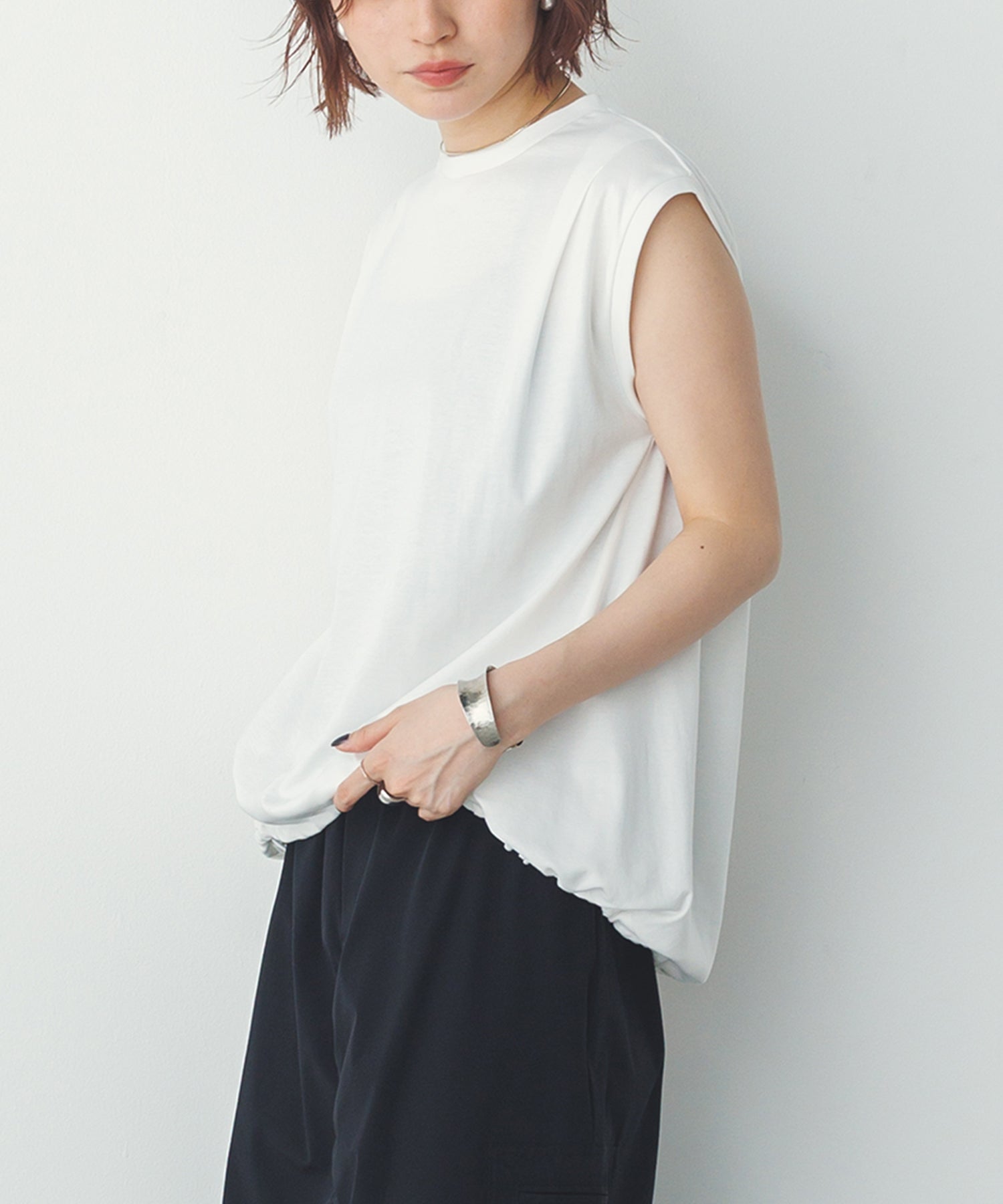 BALLOON FRENCH SLEEVE T-SHIRT