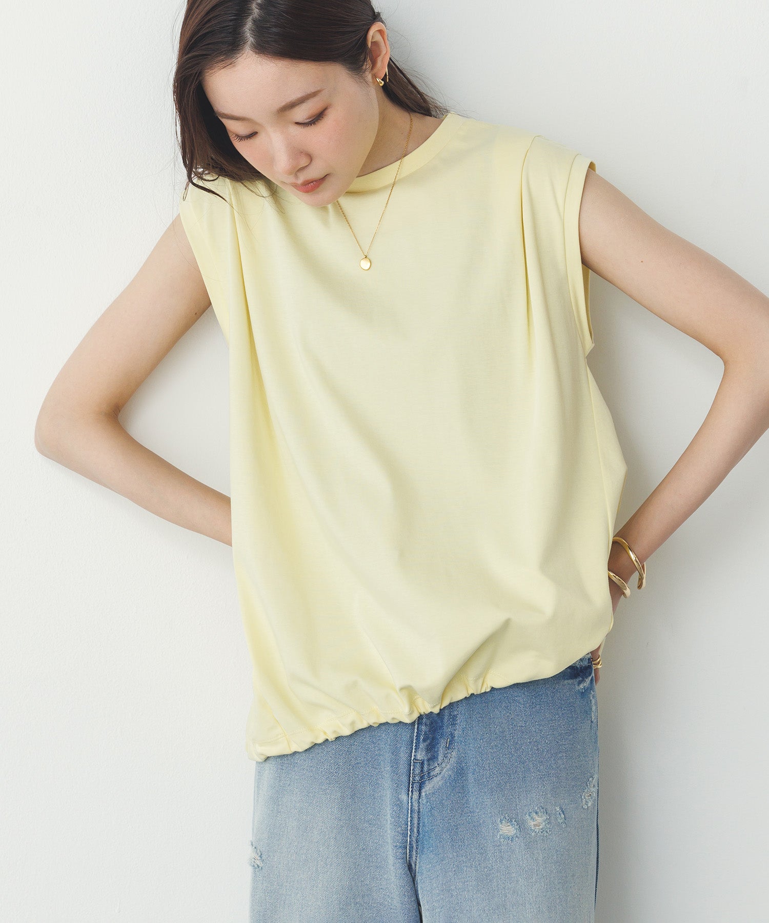 BALLOON FRENCH SLEEVE T-SHIRT