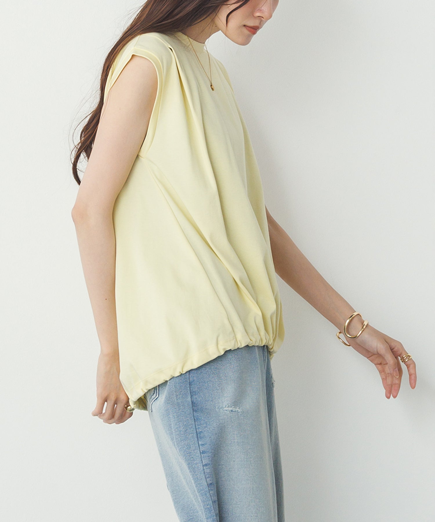 BALLOON FRENCH SLEEVE T-SHIRT