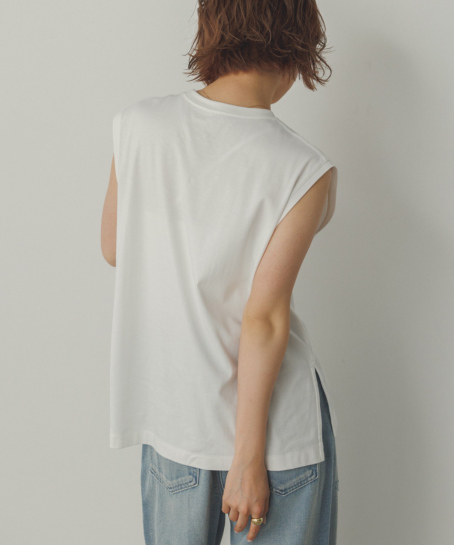 ミニロゴプリント フレンチトップス