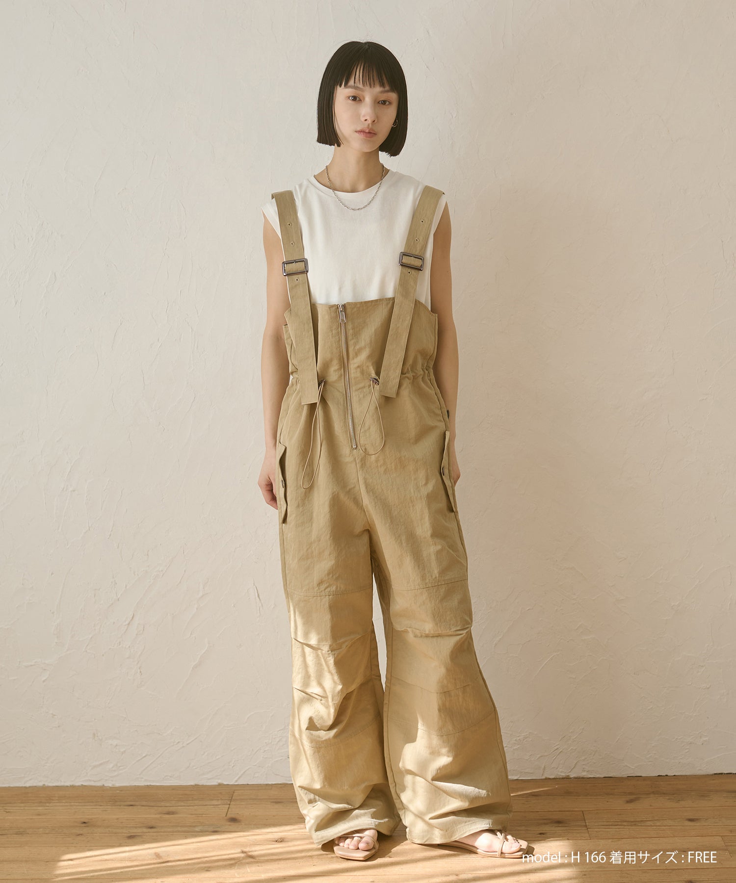 【新色追加】ベーシックノースリーブトップス