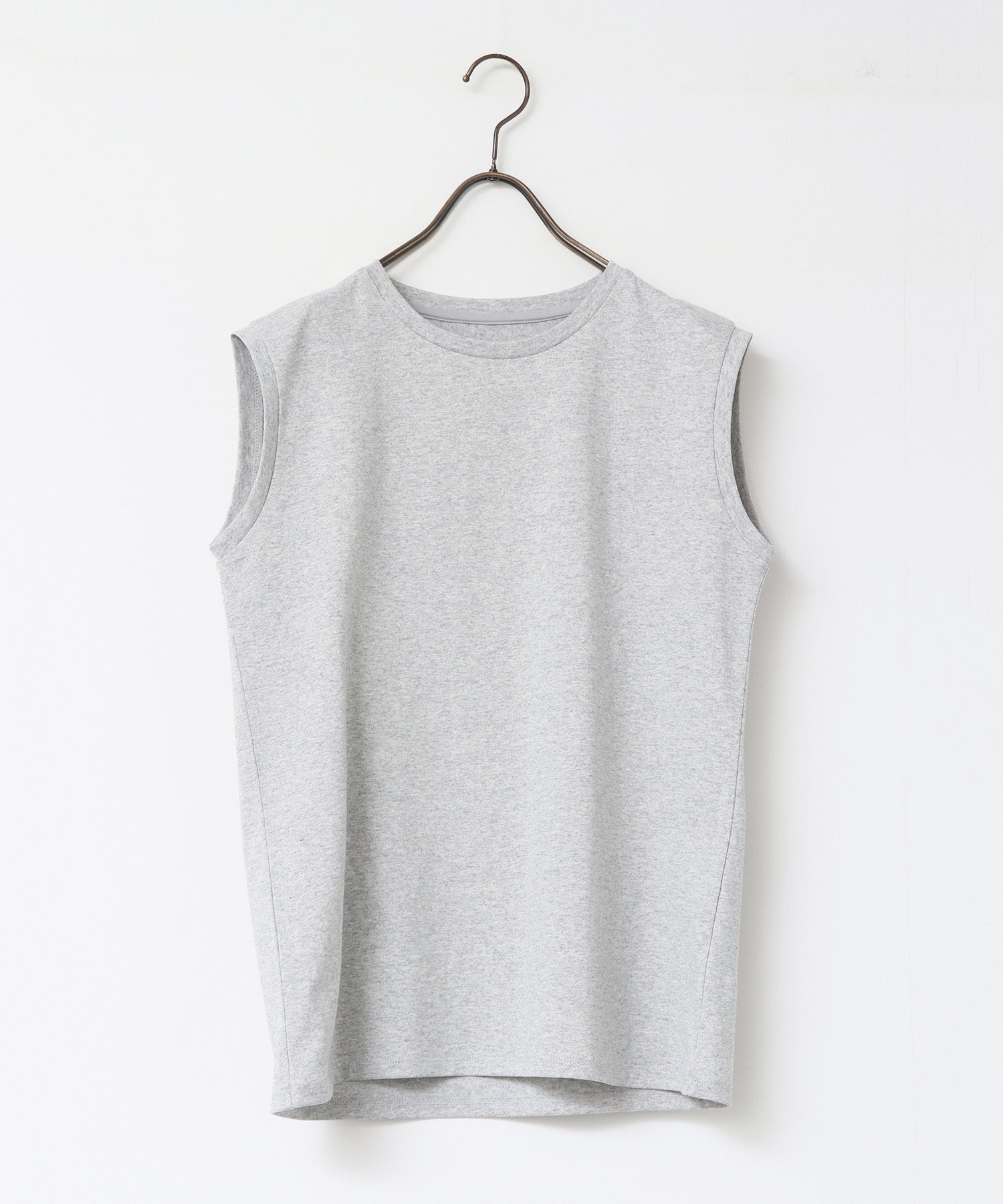 【新色追加】ベーシックノースリーブトップス