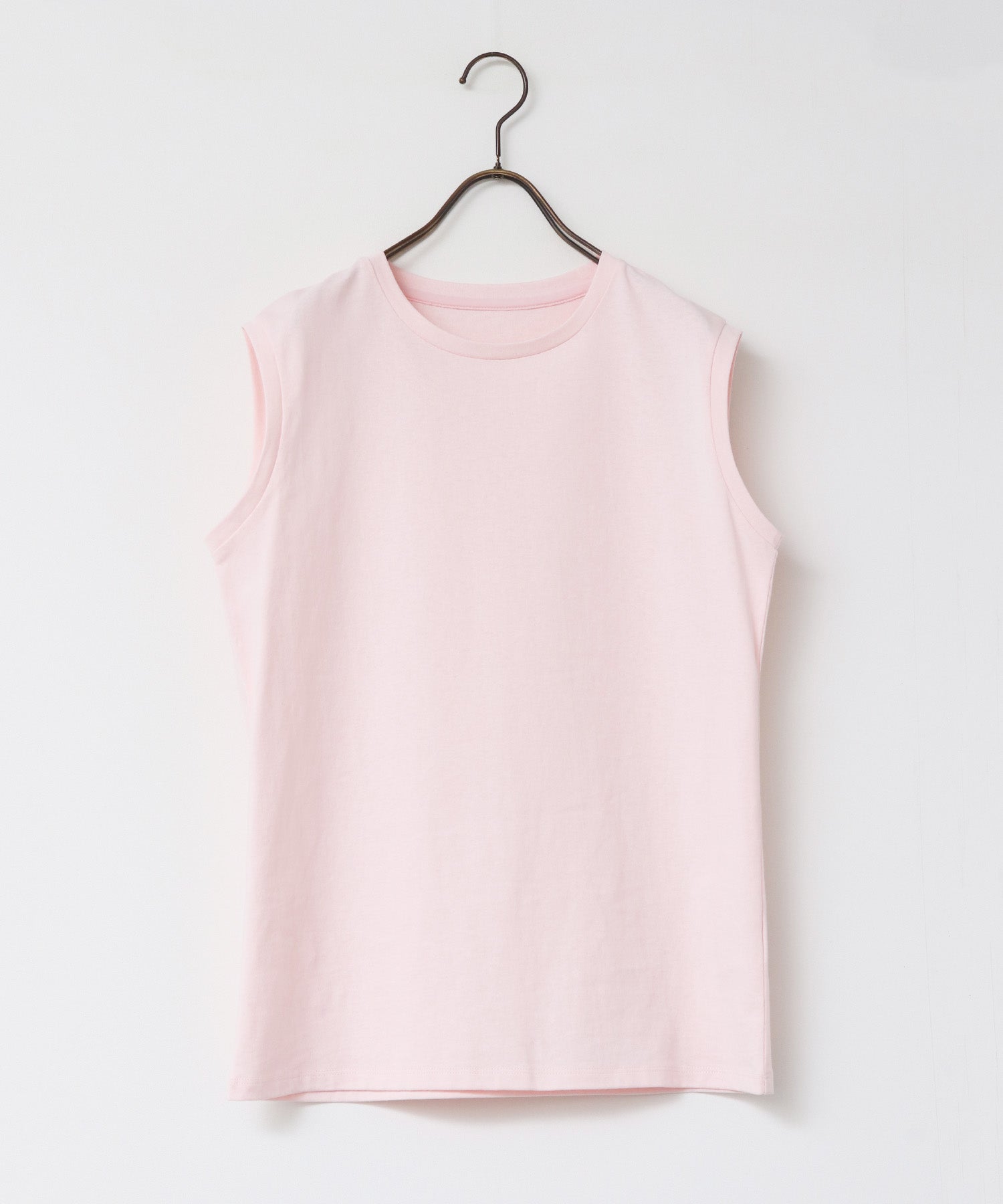 【新色追加】ベーシックノースリーブトップス