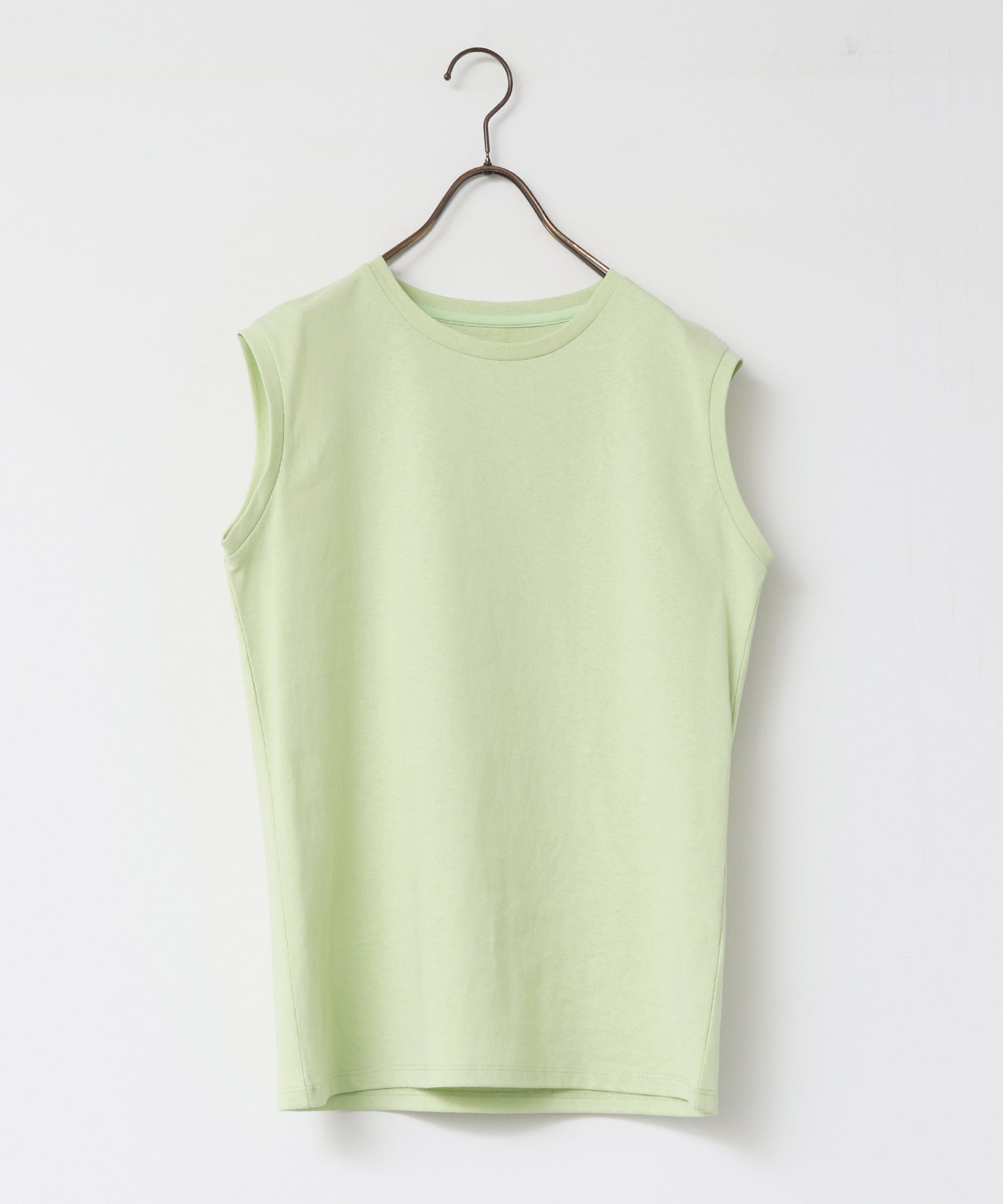 【新色追加】ベーシックノースリーブトップス