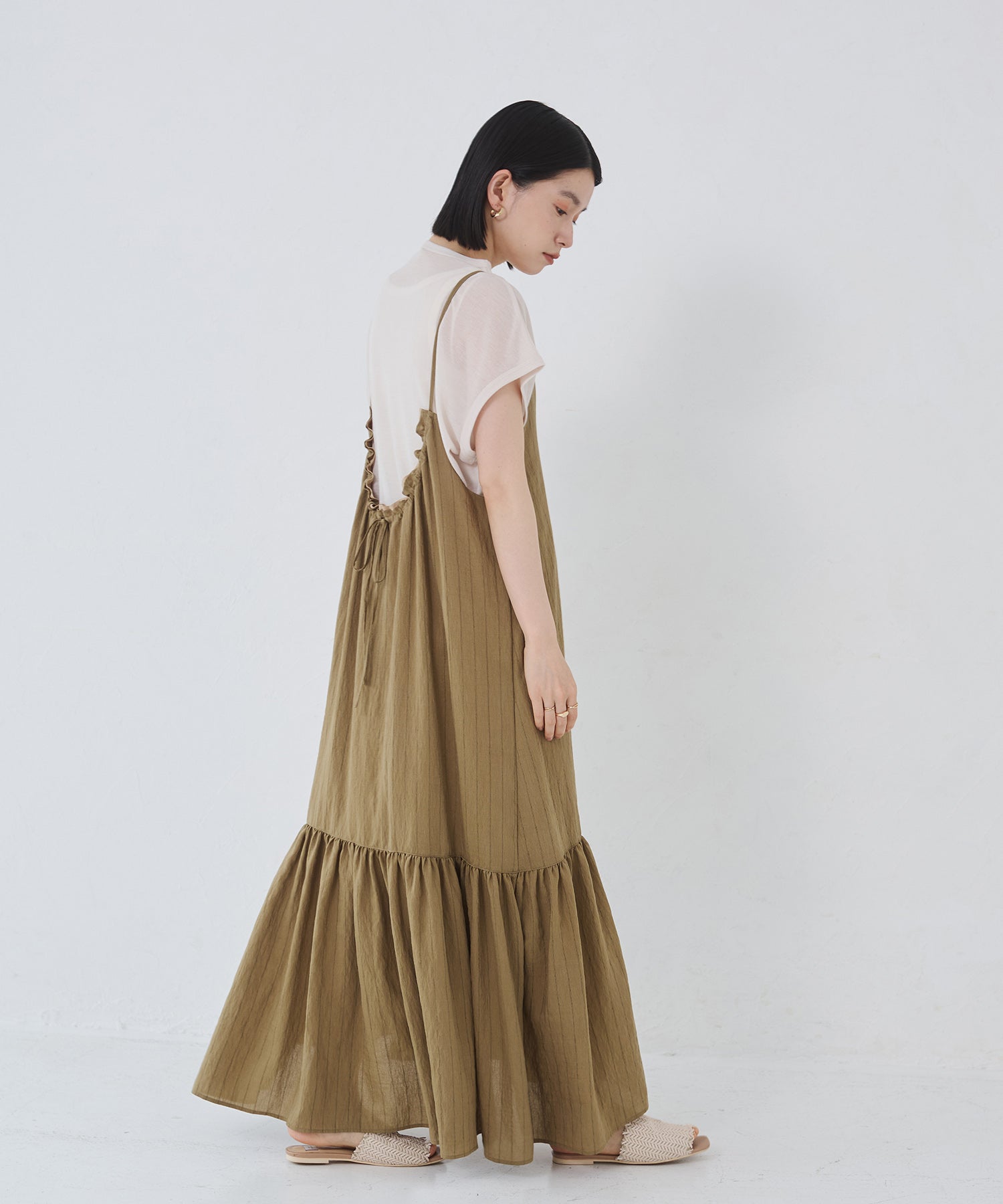 オーバーフレンチ シアーTシャツ