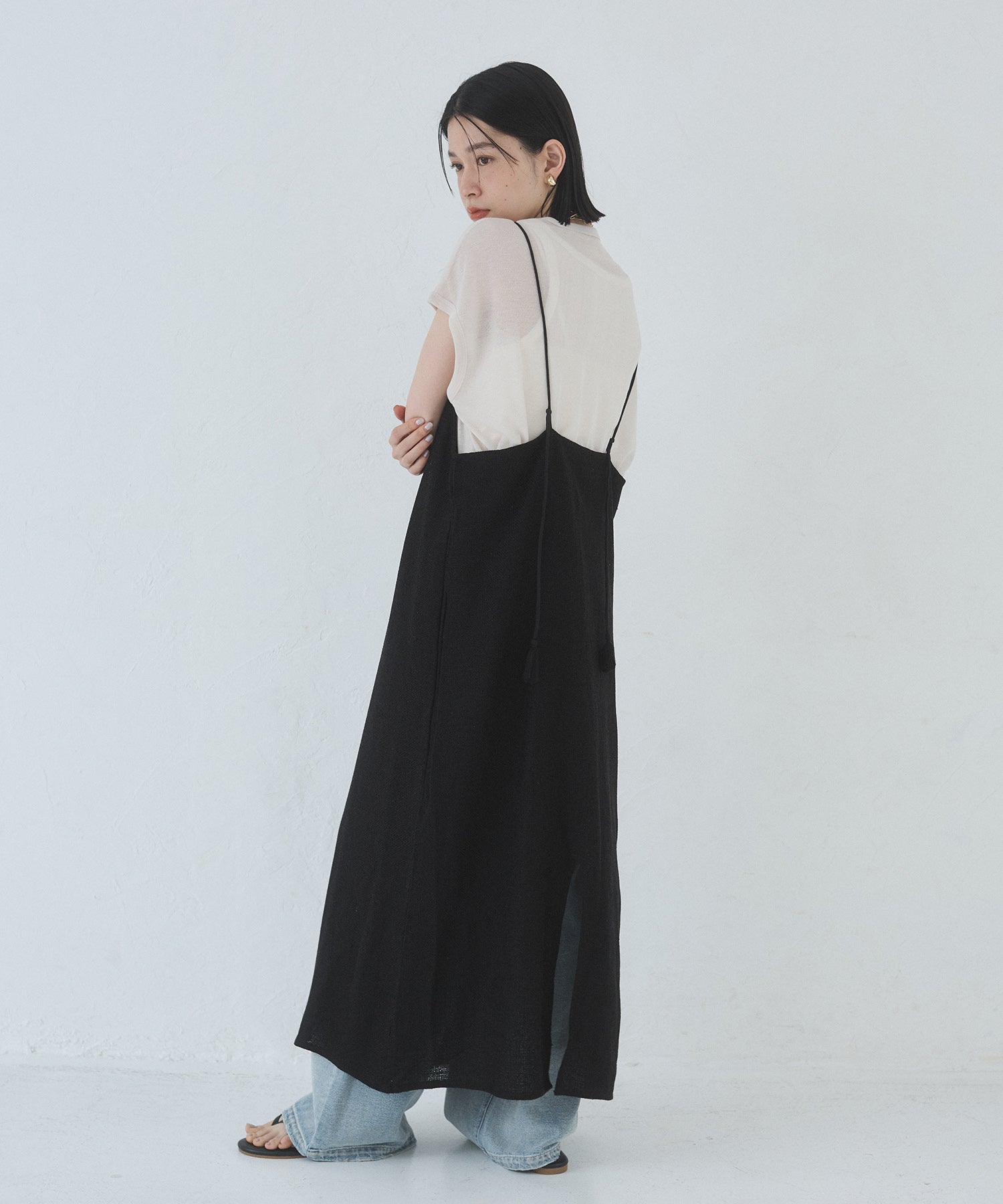 オーバーフレンチ シアーTシャツ