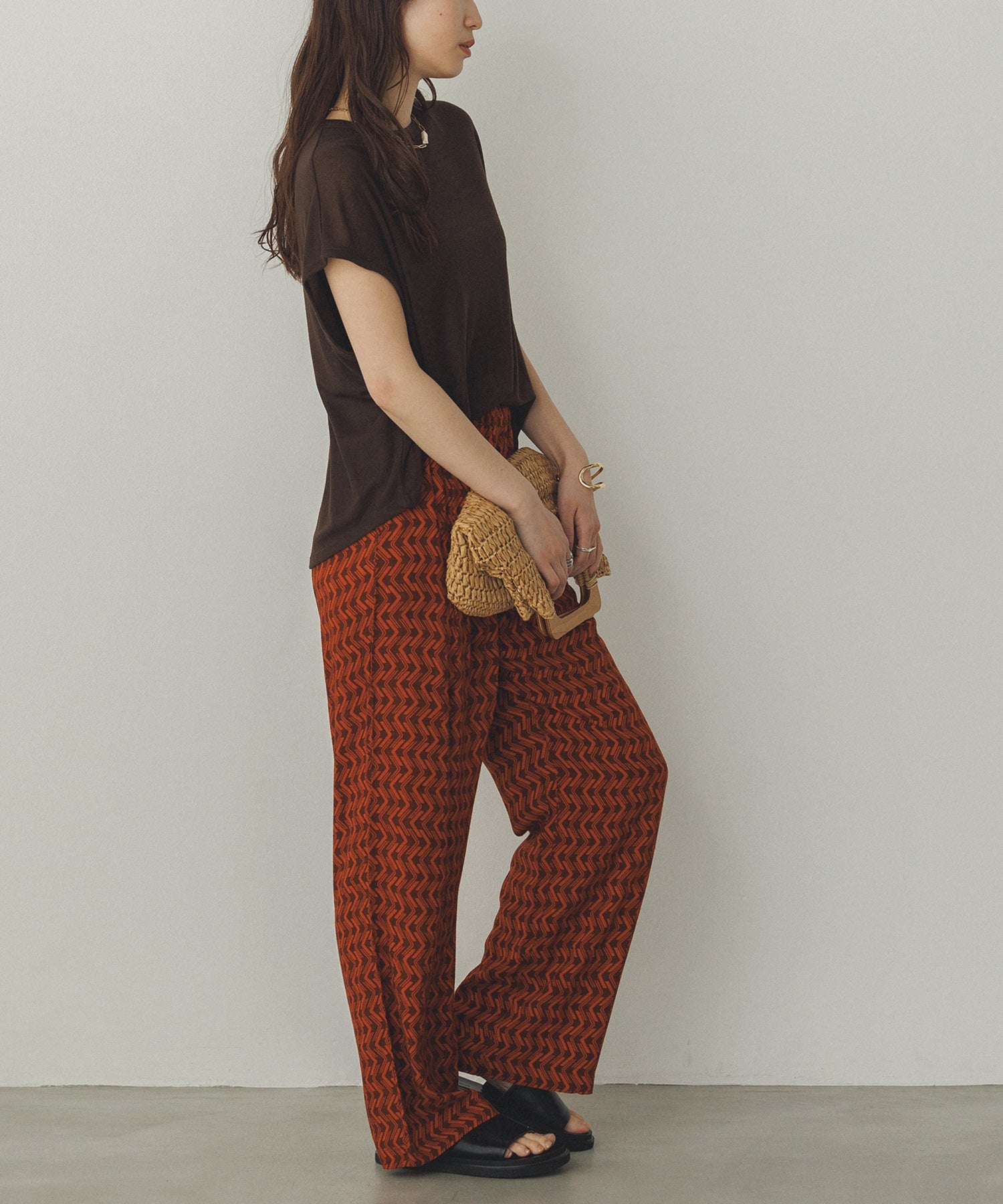 オーバーフレンチ シアーTシャツ