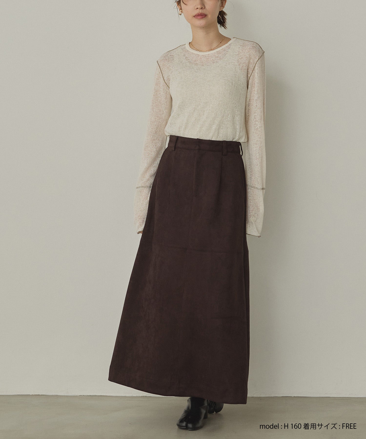 【新色追加】配色メロウ シアートップス