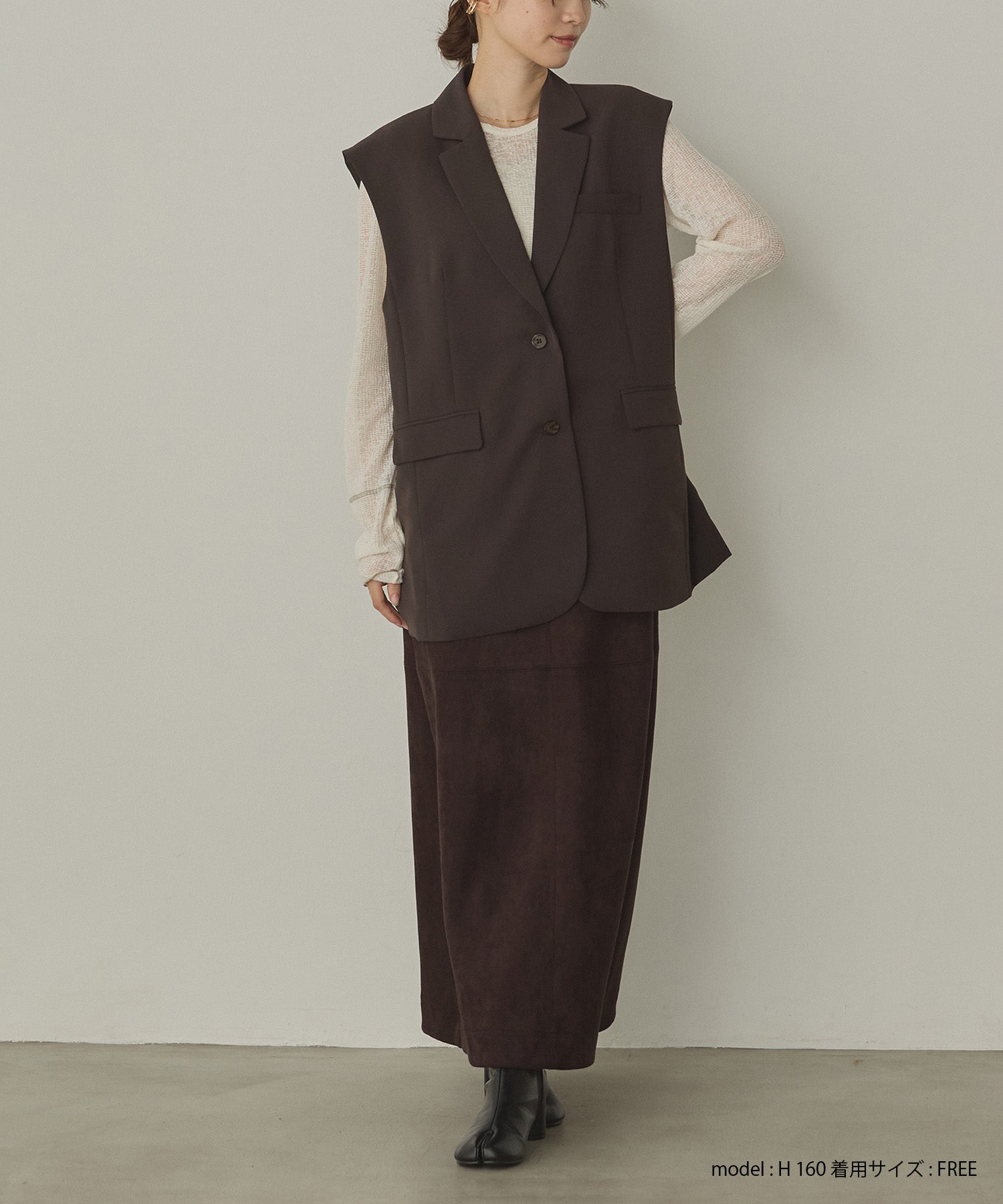 【新色追加】配色メロウ シアートップス