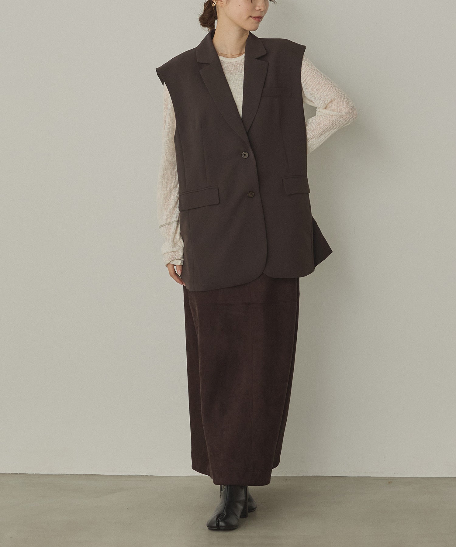 BICOLOR MELLOW SHEER TOPS