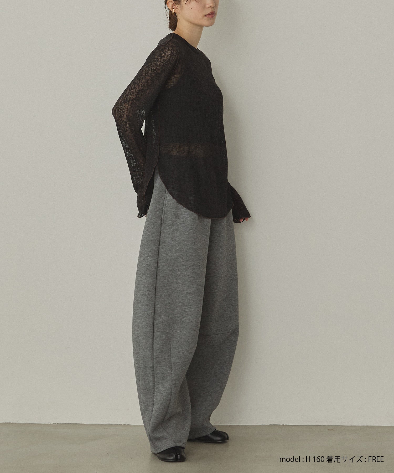 【新色追加】配色メロウ シアートップス