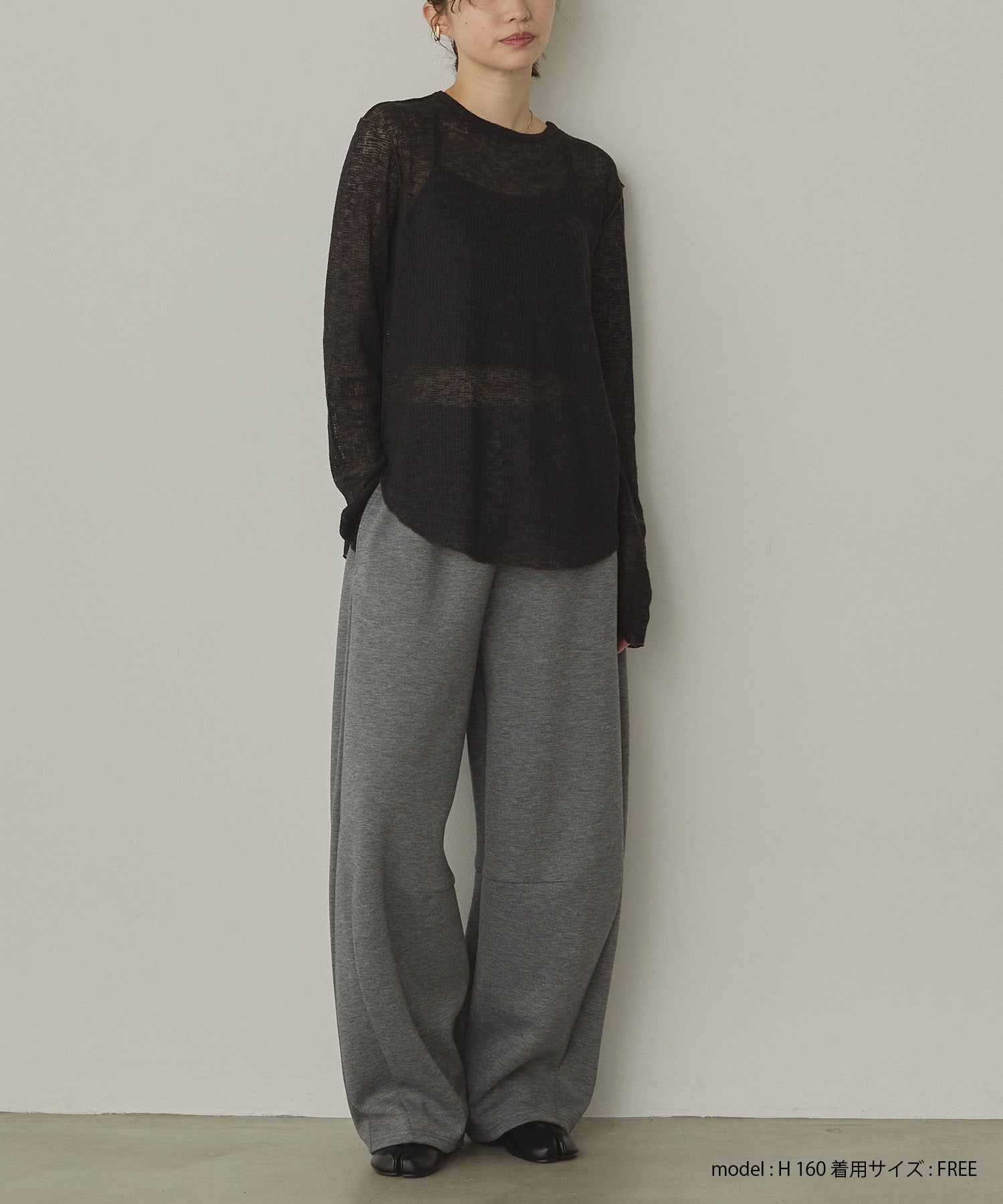 【新色追加】配色メロウ シアートップス