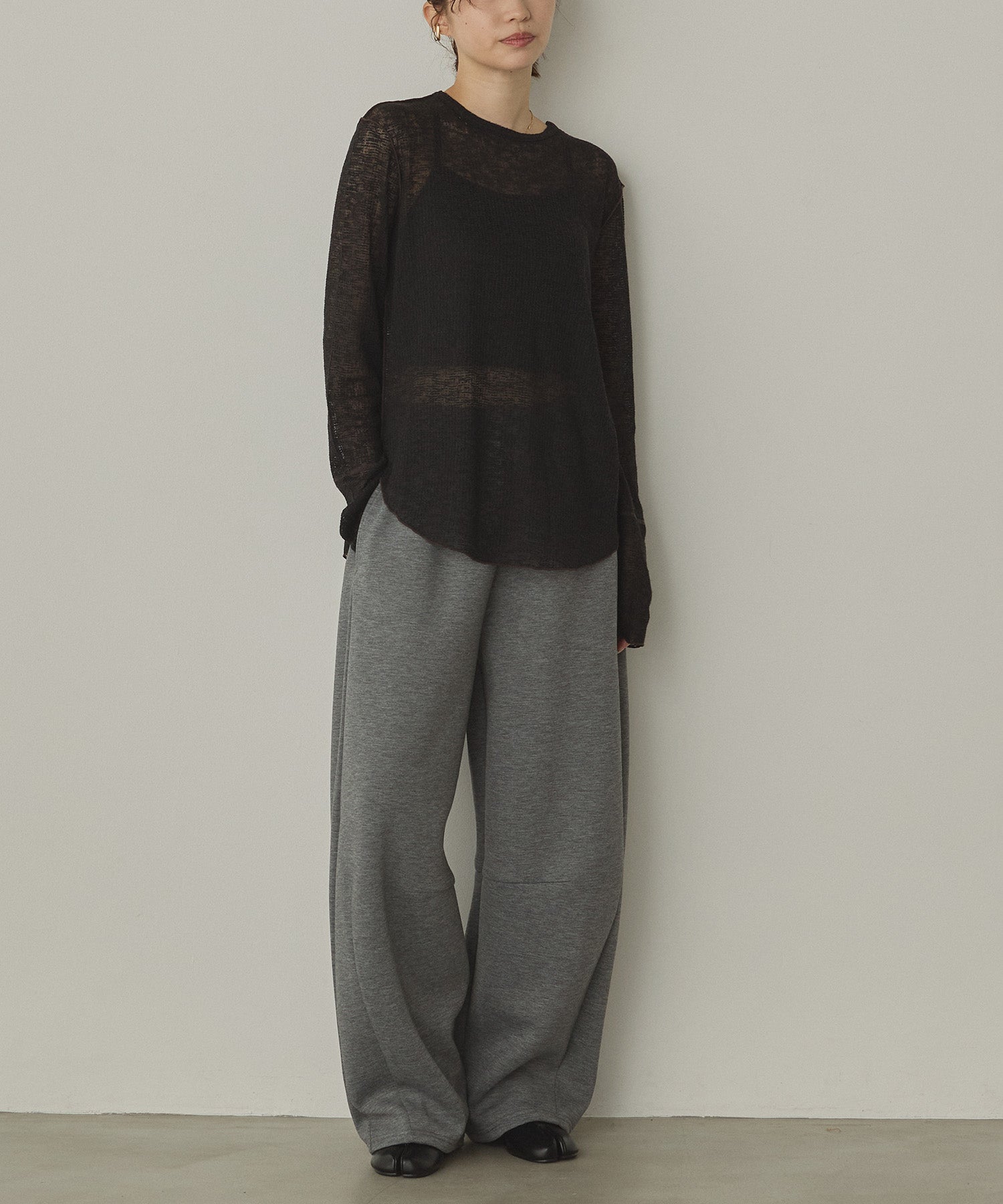 BICOLOR MELLOW SHEER TOPS