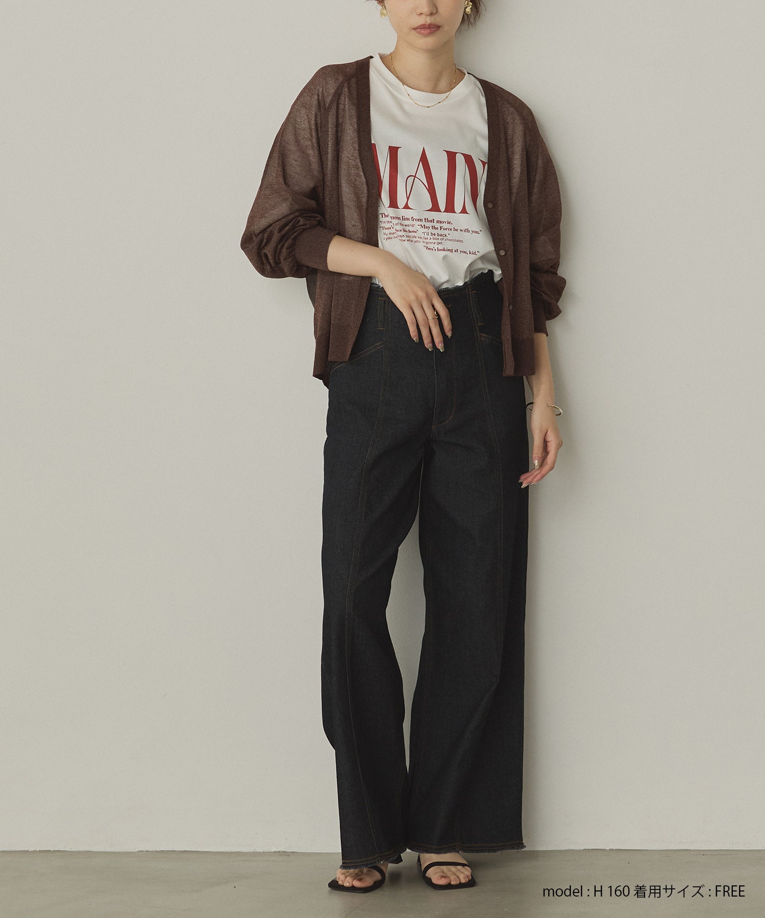 ロゴプリント 半袖T