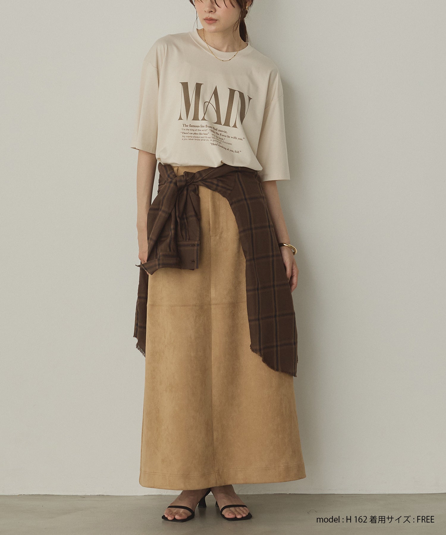 ロゴプリント 半袖T