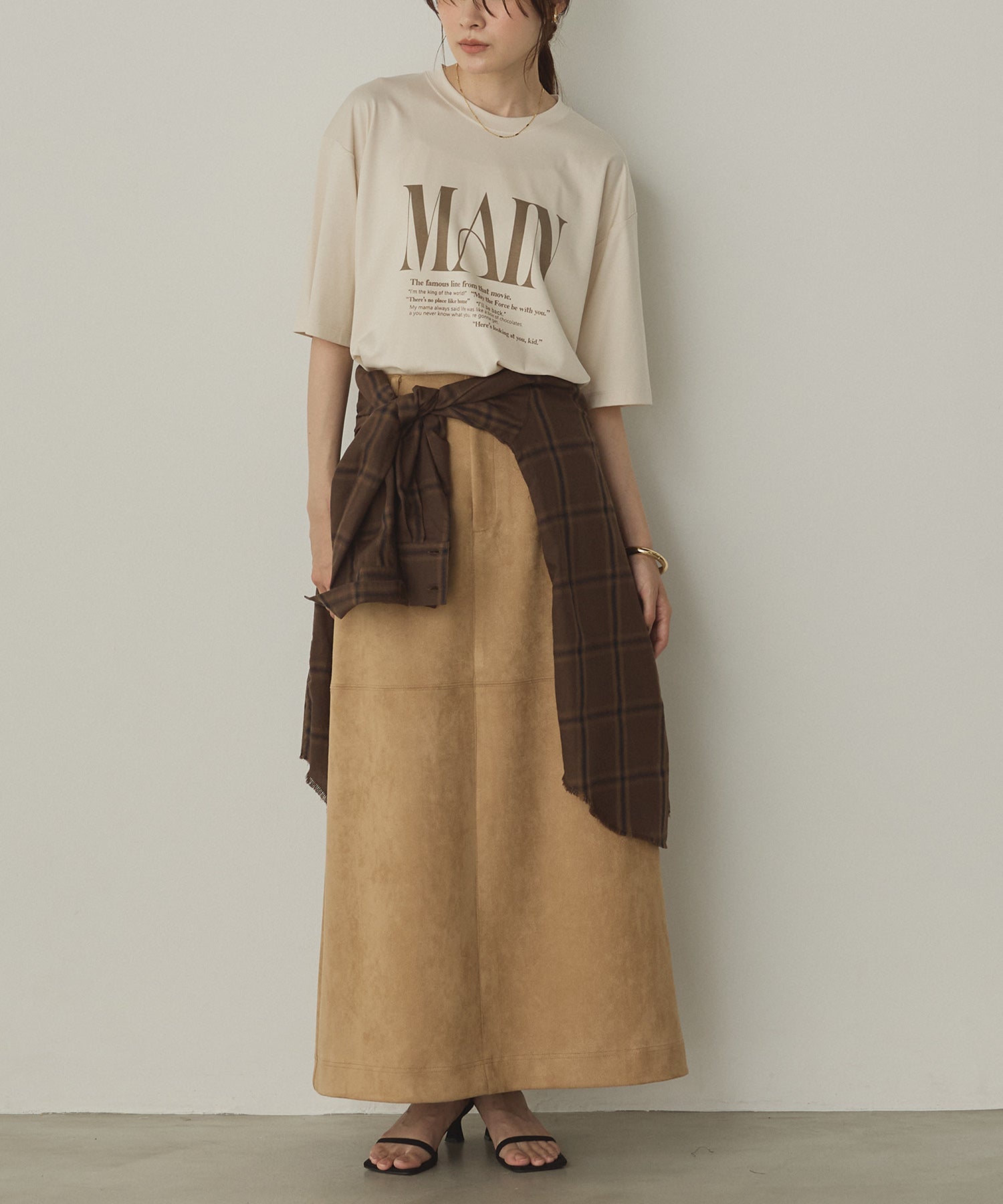 ロゴプリント 半袖T