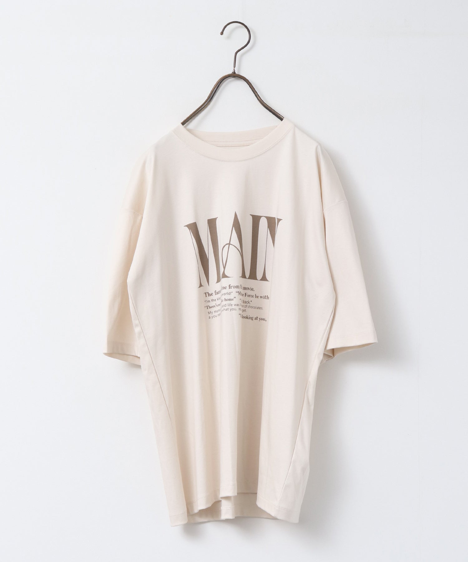 ロゴプリント 半袖T