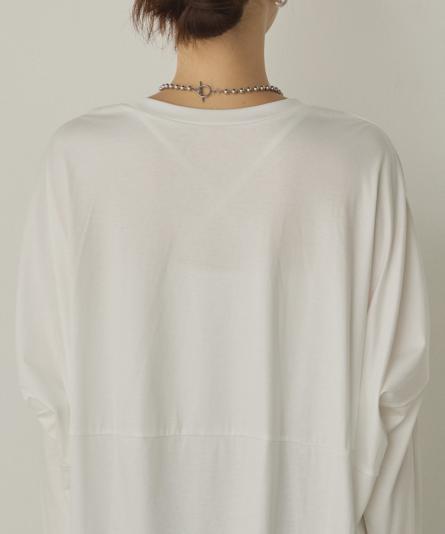 コクーンシルエット ロンT